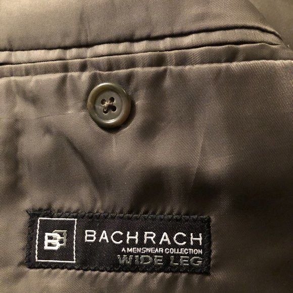 Bachrach BACHRACH MEN'S 100%WOOL SPORT COAT BLAZER JACKET SIZE: 44R Size 44R - 7 Thumbnail
