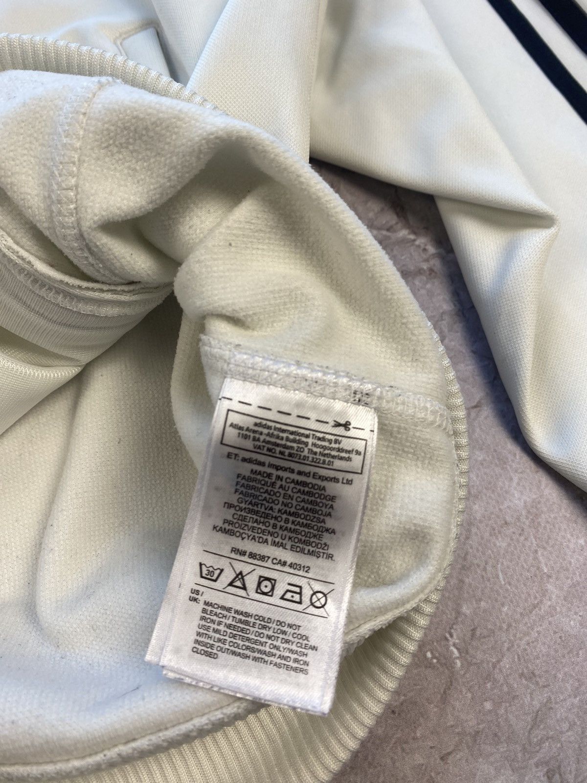 Adidas × Vintage Vintage 2015 Adidas Germany Soccer Sweatshirt Full Zip Size US L / EU 52-54 / 3 - 11 Thumbnail