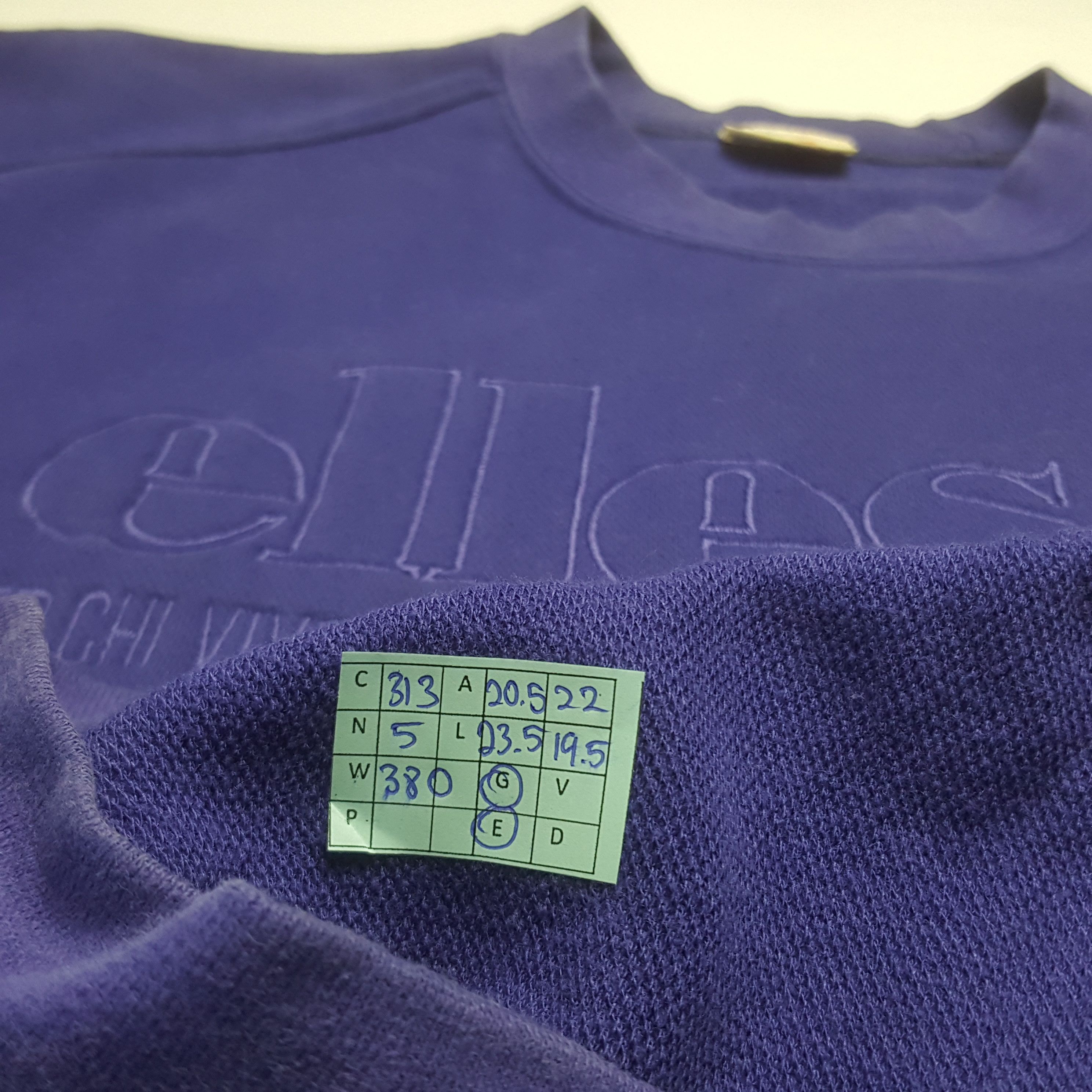 Ellesse Vintage Ellesse Embroidered Logo Sweatshirt Size US S / EU 44-46 / 1 - 9 Thumbnail