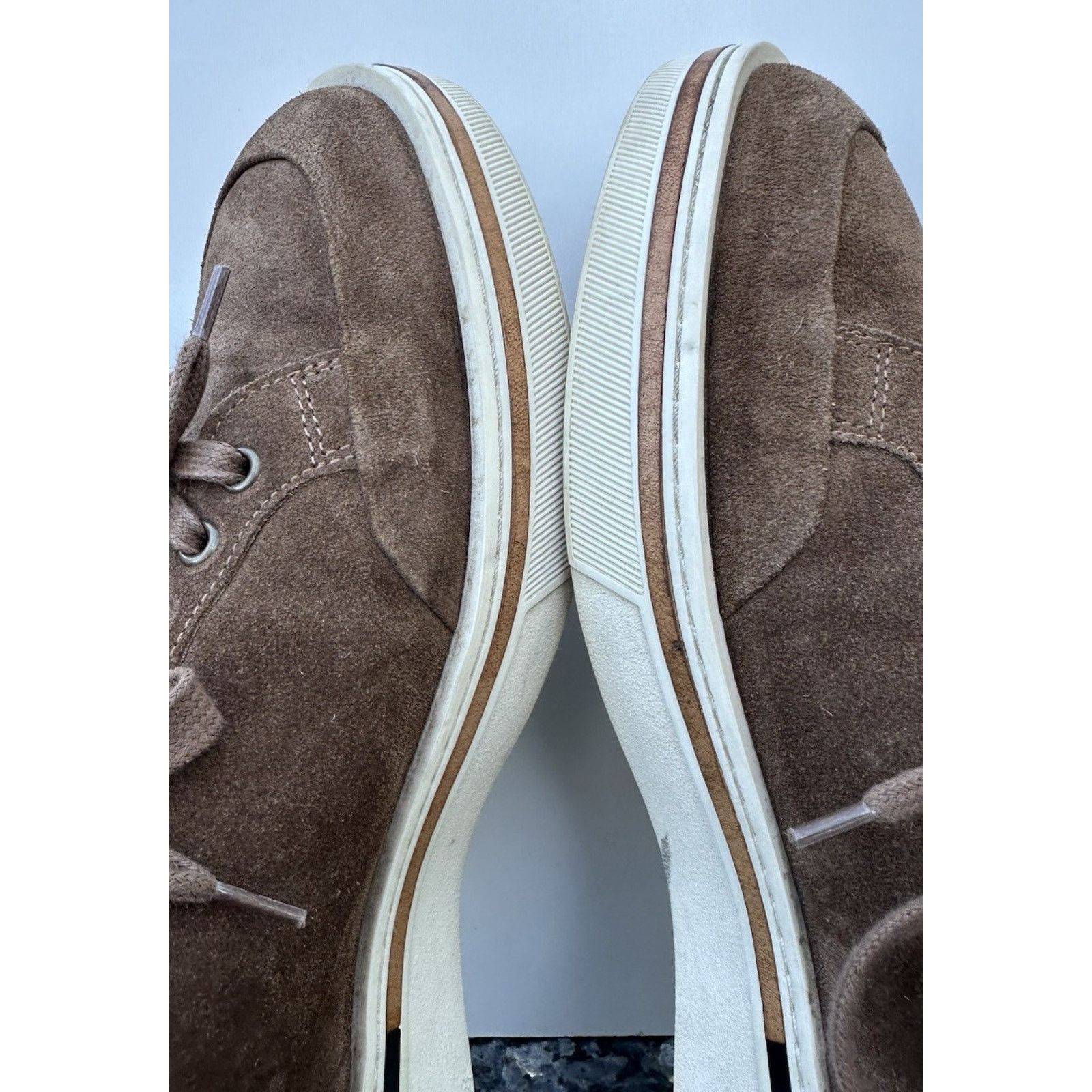 Alfred Dunhill Dunhill Metropolitan Suede Sneakers Brown Men’s Size EU 41 Size US 8 / EU 41 - 6 Thumbnail