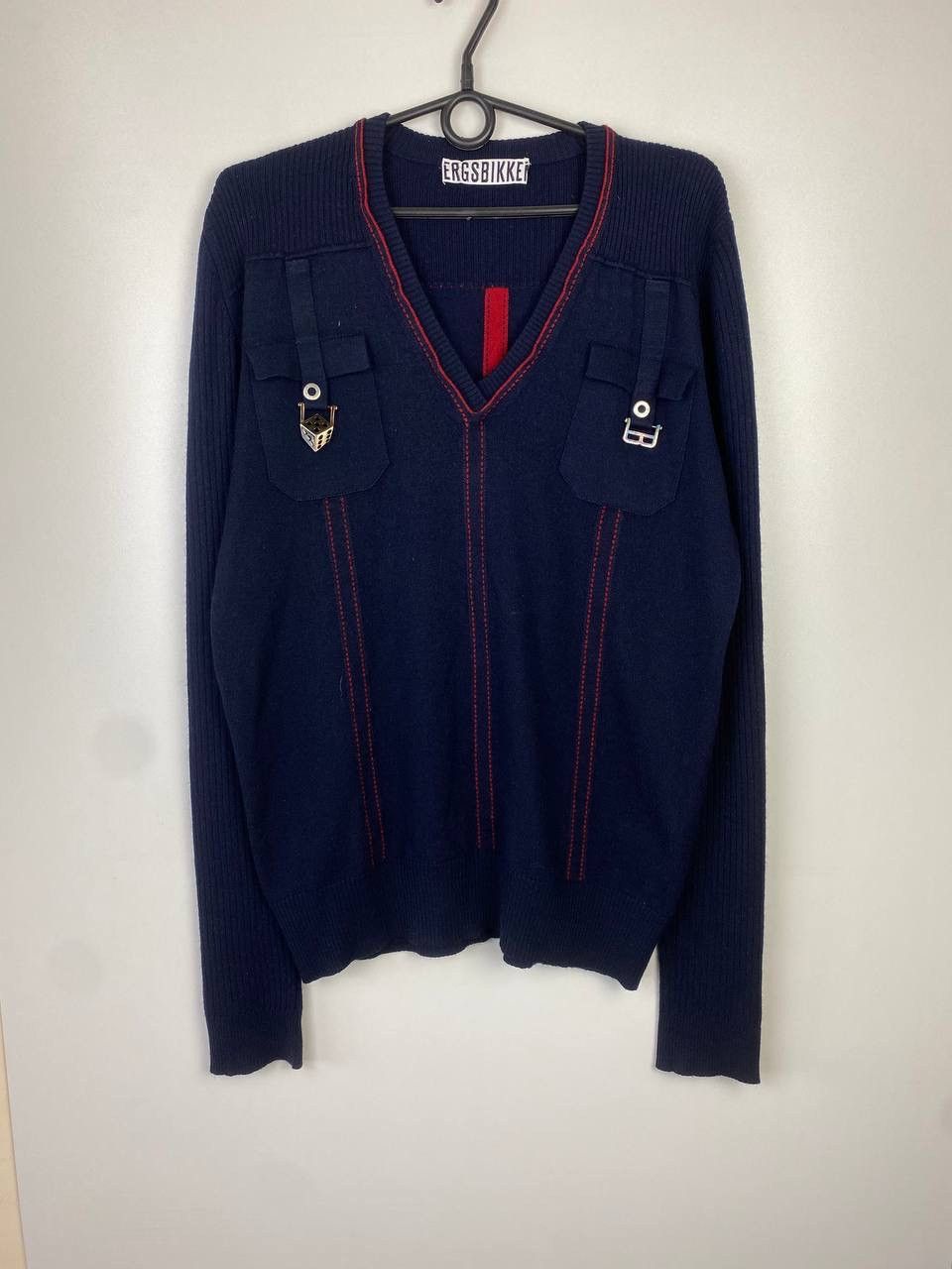 Dirk Bikkembergs Bikkembergs vintage sweaters size XL Size US XL / EU 56 / 4 - 1 Thumbnail