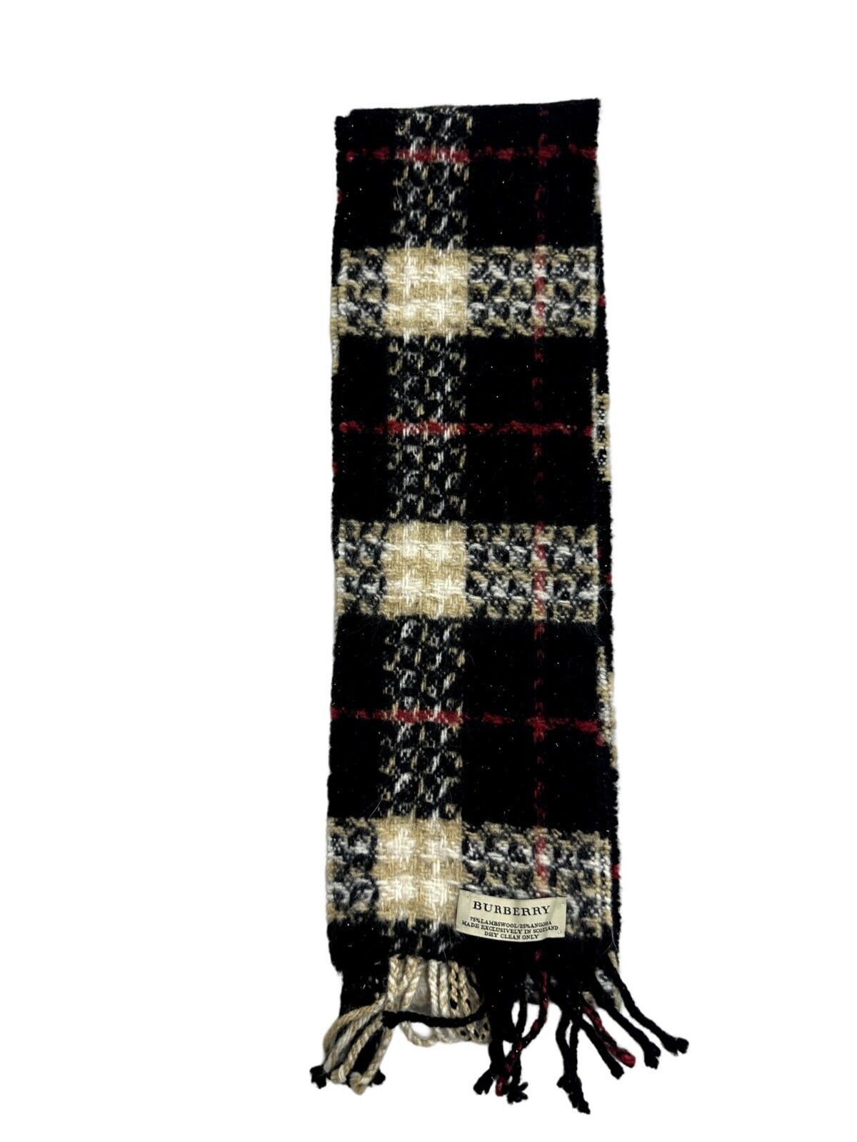 Burberry Burberry Authentic Unisex Scarf 75%Lambswool 25%Angora Size ONE SIZE - 5 Thumbnail