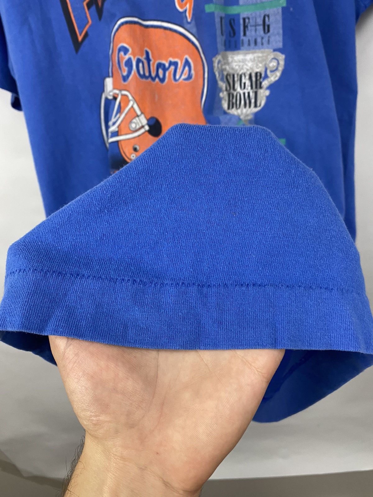 Fruit Of The Loom 🏈🐊 Vintage 1993 Florida Gators NFL Football Jersey Rugby Y2K Size US L / EU 52-54 / 3 - 12 Thumbnail