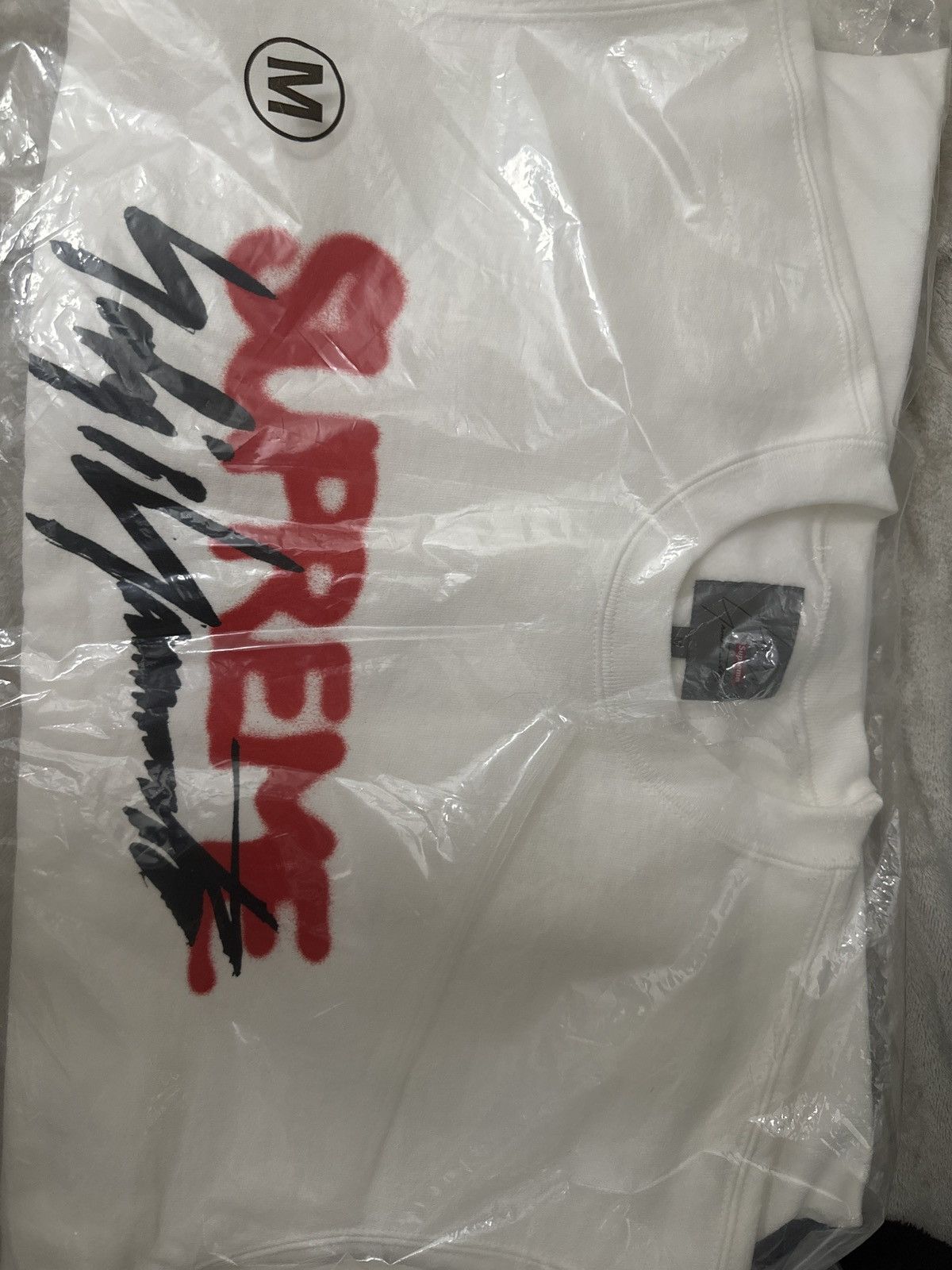 Supreme × Yohji Yamamoto Supreme Yohji Yamamoto Crewneck Sweater Size M - Deadstock Size US M / EU 48-50 / 2 - 1 Thumbnail