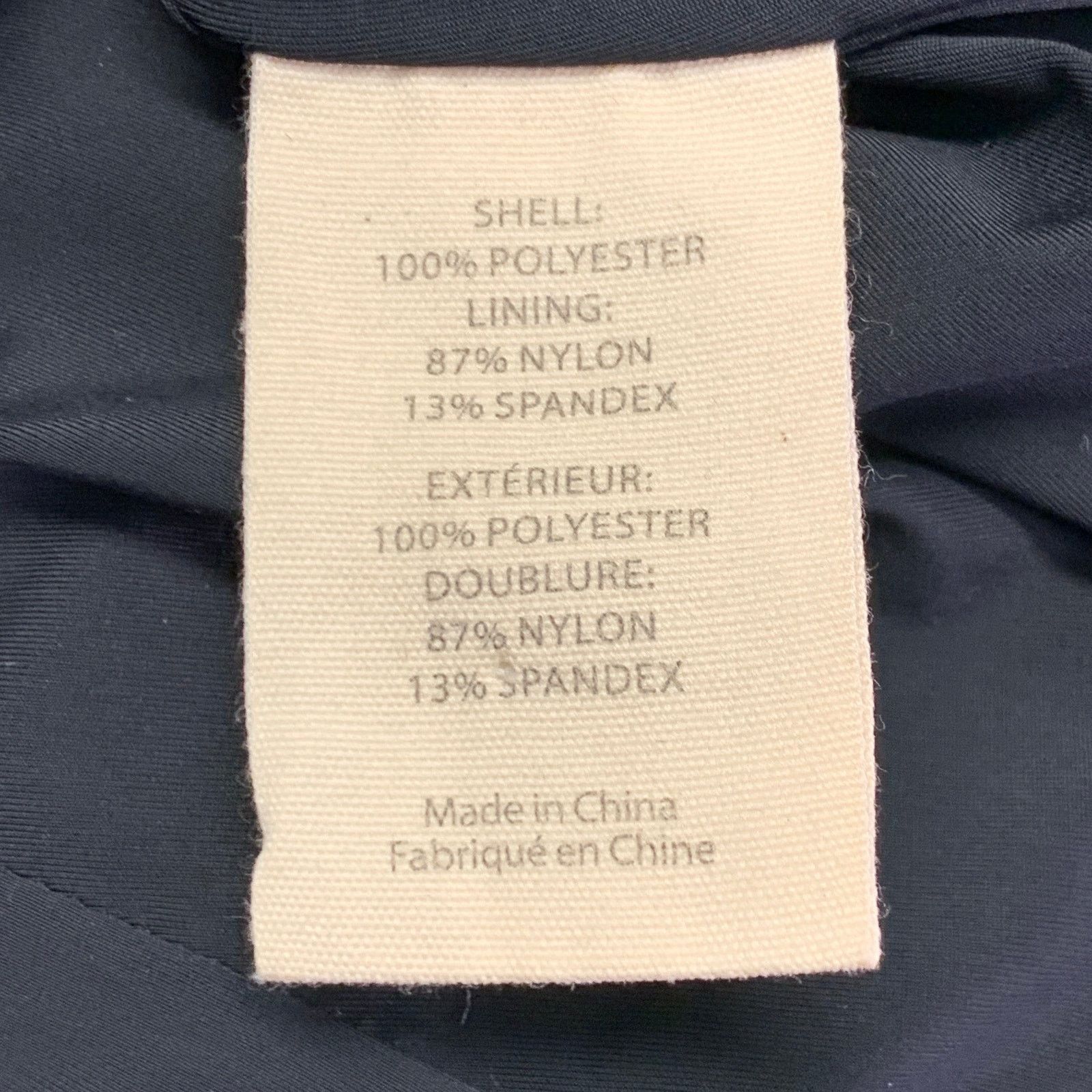 L'AGENCE Honor Black Polyester Sequined Flared Back Zipper Pants Size 28" / US 6 / IT 42 - 4 Thumbnail