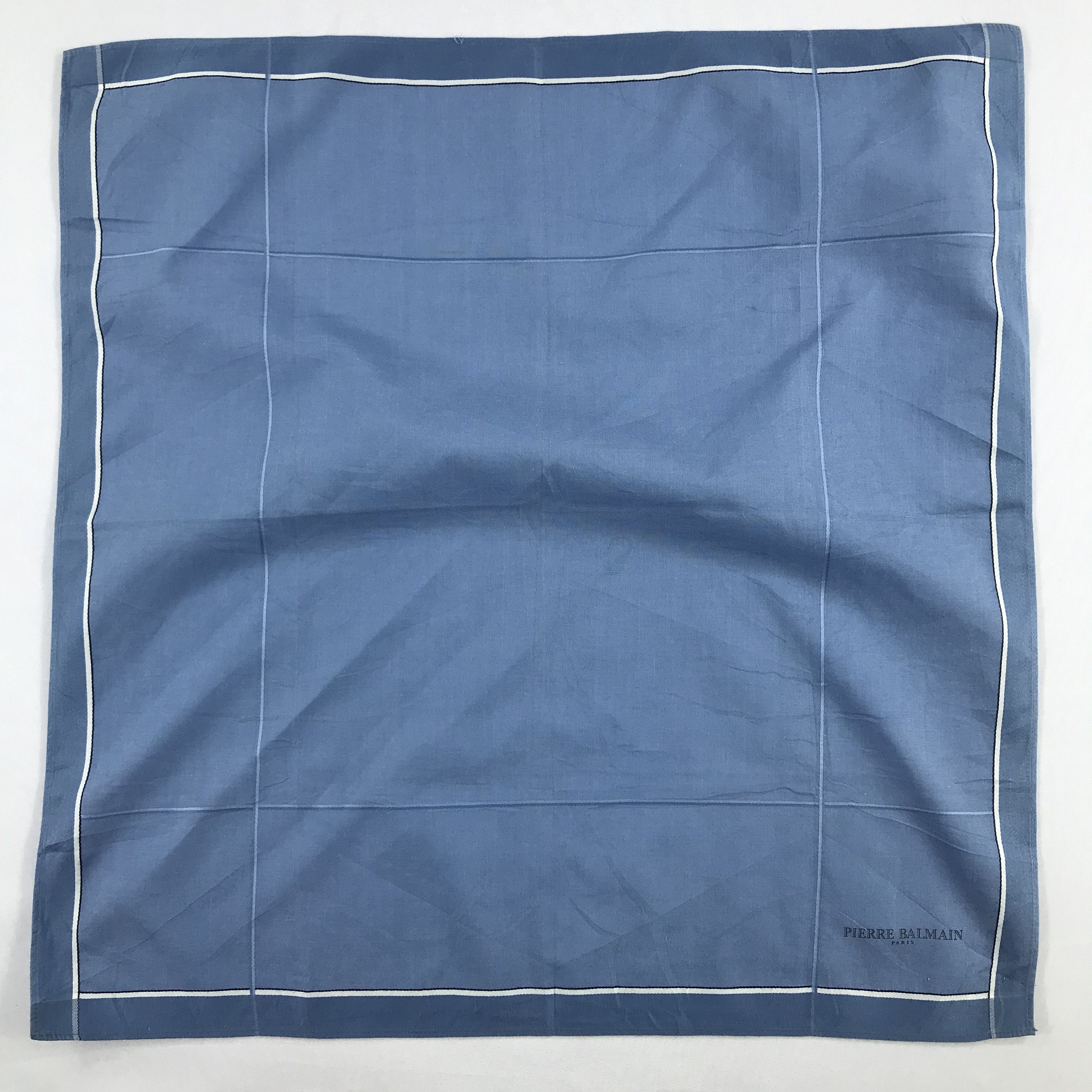 Pierre Balmain × Vintage Pierre Balmain Bandana / Handkerchief / Neckerchief -S2527 Size ONE SIZE - 1 Thumbnail