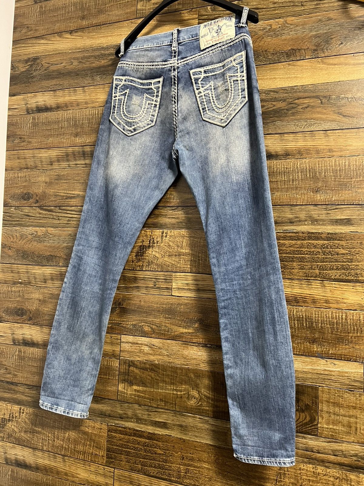 True Religion TRUE RELIGION MADE IN USA Vintage Y2K Denim Jeans Size US 32 / EU 48 - 3 Thumbnail