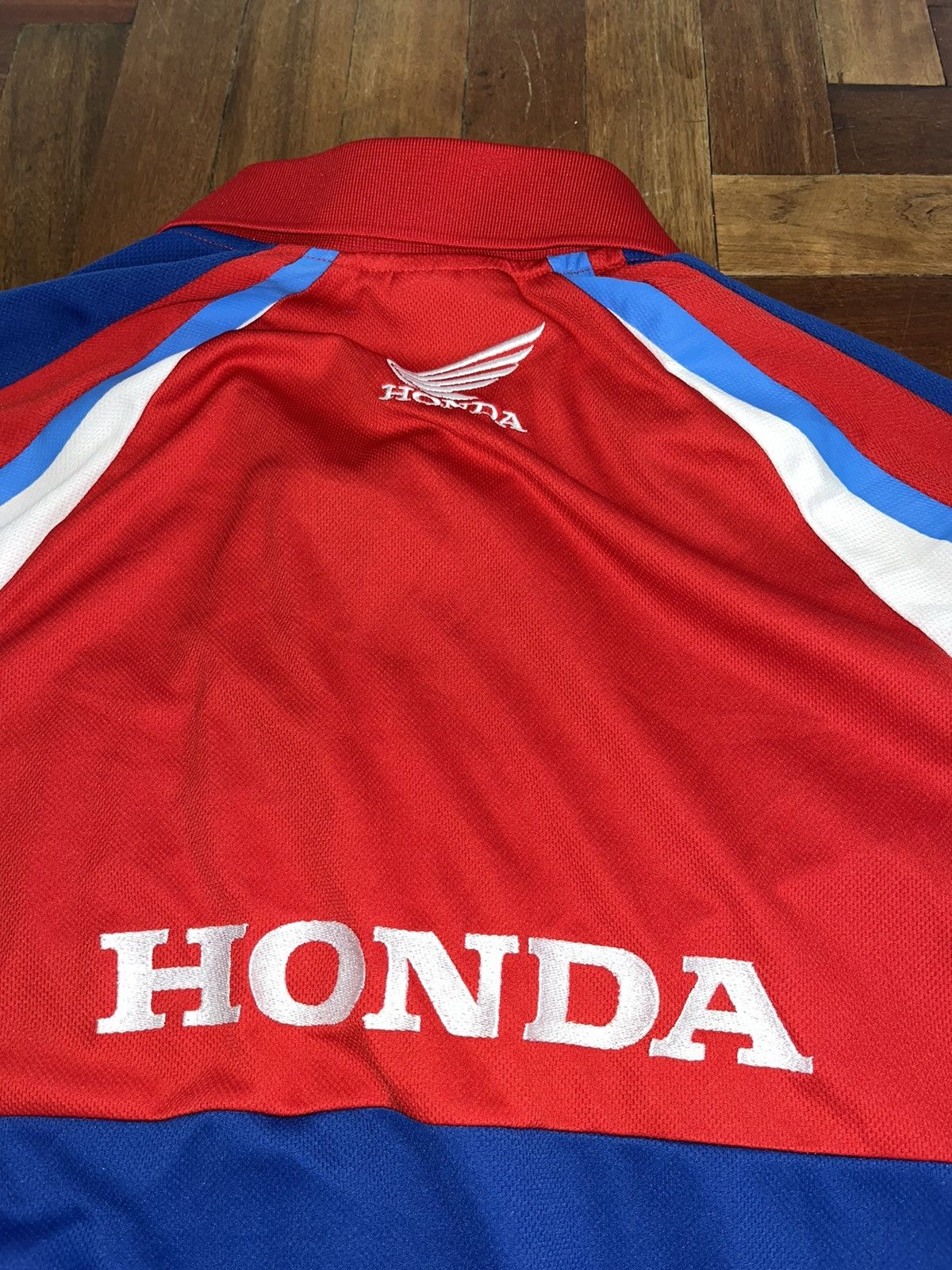 Honda × Vintage Honda Racing Motul Vintage Polo Size US XXL / EU 58 / 5 - 9 Thumbnail