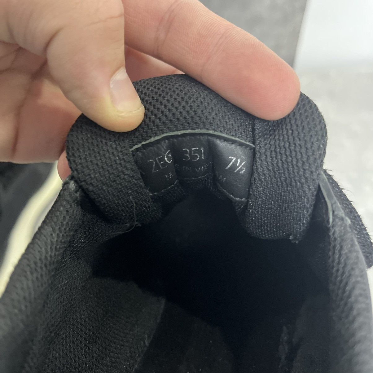 Prada Prada Milano Black Leather Shoes Trainers Prax Size US 7.5 / EU 40-41 - 13 Thumbnail