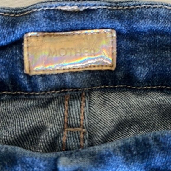 MOTHER Mother Looker Ankle Fray Jeans Size 24" / US 00 / IT 34 - 8 Thumbnail
