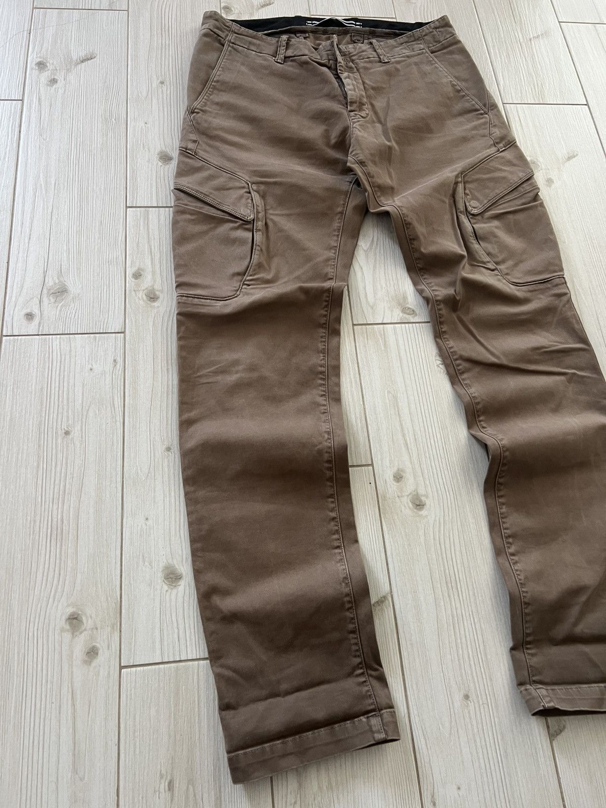 Stone Island Stone Island Multi Pocket Tech Cargo Pants Brown 33 Size Size US 33 - 5 Thumbnail