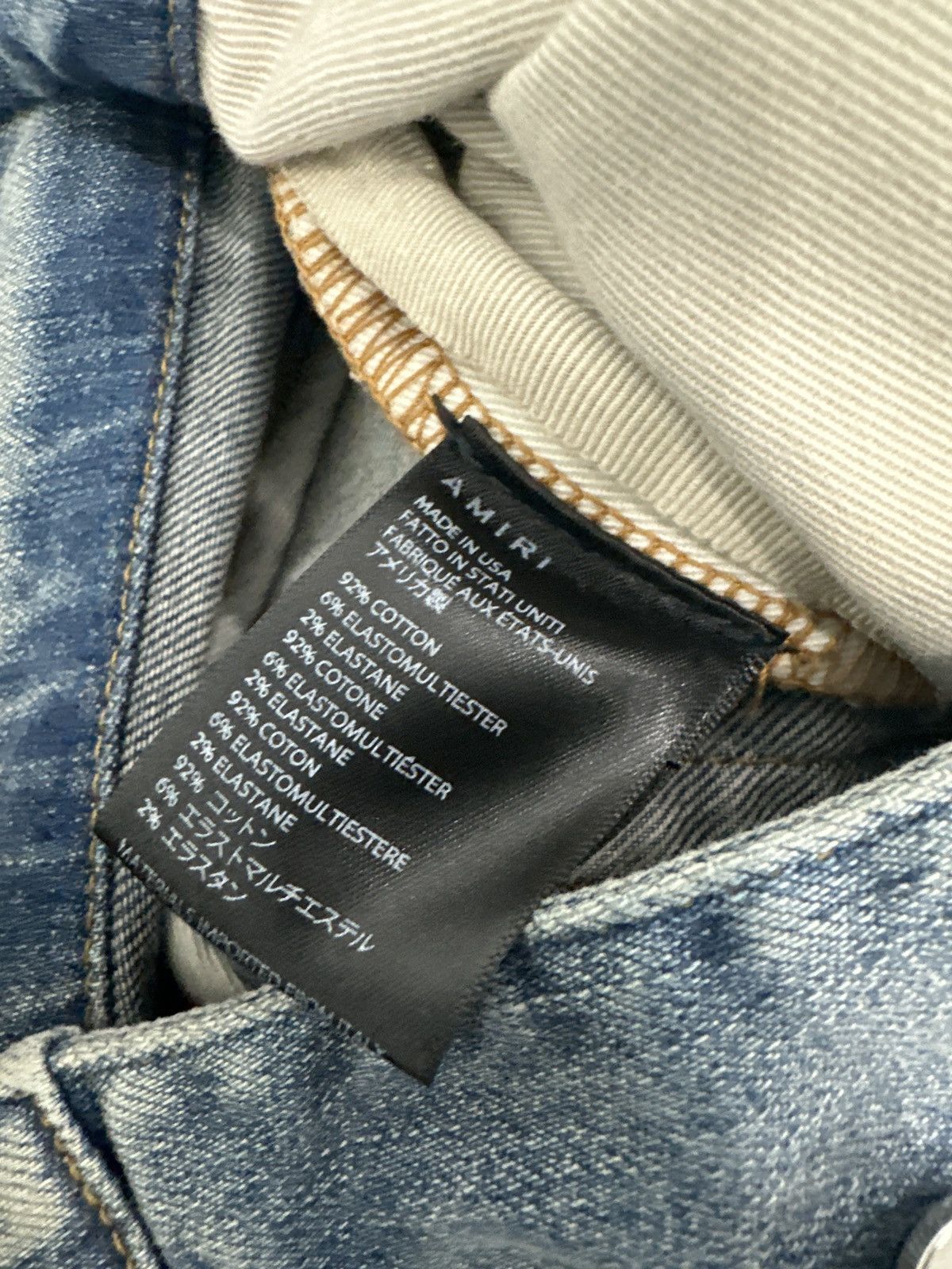 Amiri Amiri Tie Dye Patchwork Jeans Size US 30 / EU 46 - 5 Thumbnail