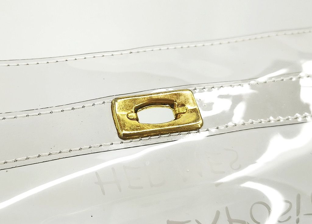Hermes HERMES Vinyl Souvenir De L Exposition 1997 Kelly Handbag Size ONE SIZE - 13 Thumbnail