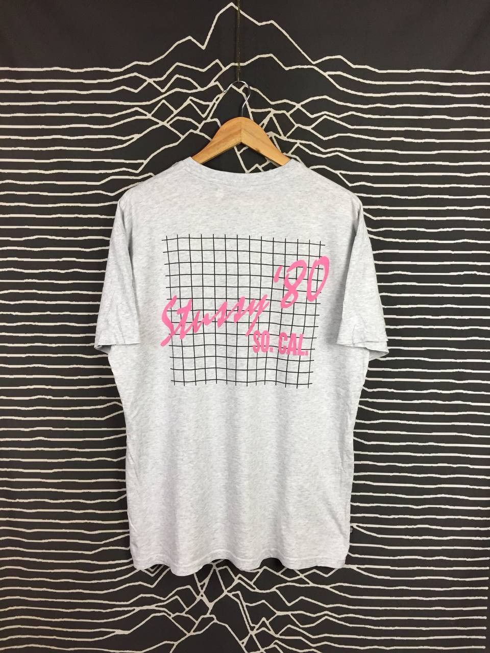 Stussy Vtg Stussy SO. CAL. 80s Aesthetic Grid Logo Tee Size US M / EU 48-50 / 2 - 2 Thumbnail