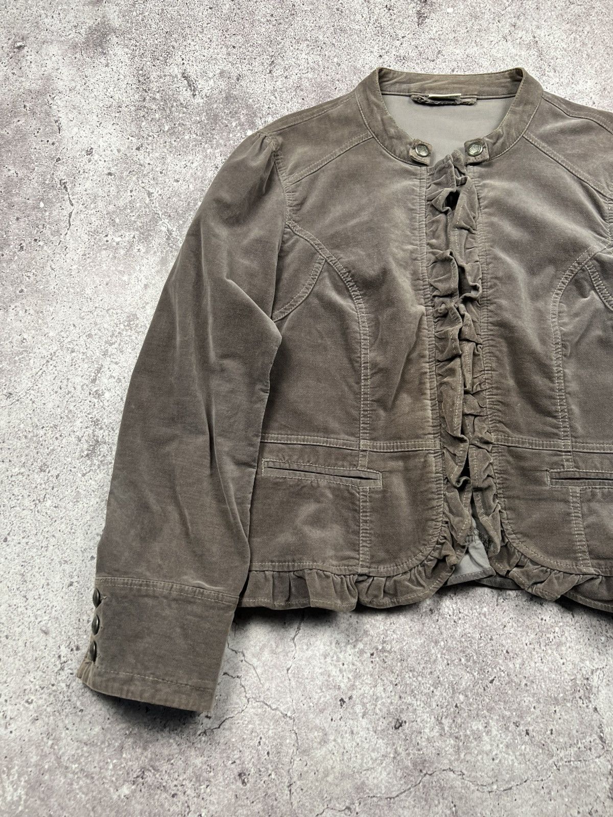 Japanese Brand Vintage Y2K Japanese Flared Napoleon Style Blazer Jacket Size XL / US 12-14 / IT 48-50 - 3 Thumbnail