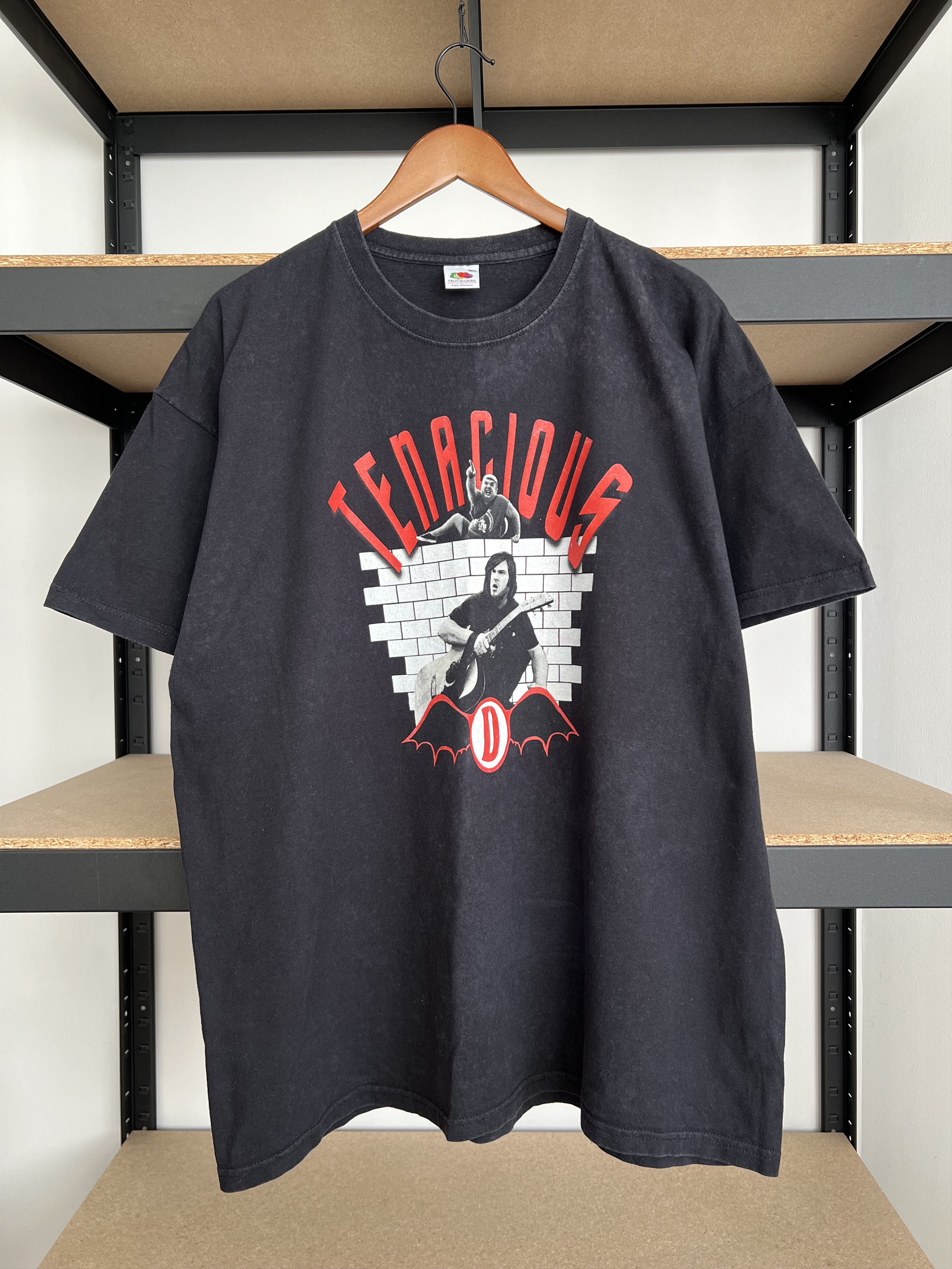 Band Tees Vintage 2000s Tenacious D Rock Band Black T-shirt Size US XXL / EU 58 / 5 - 3 Thumbnail