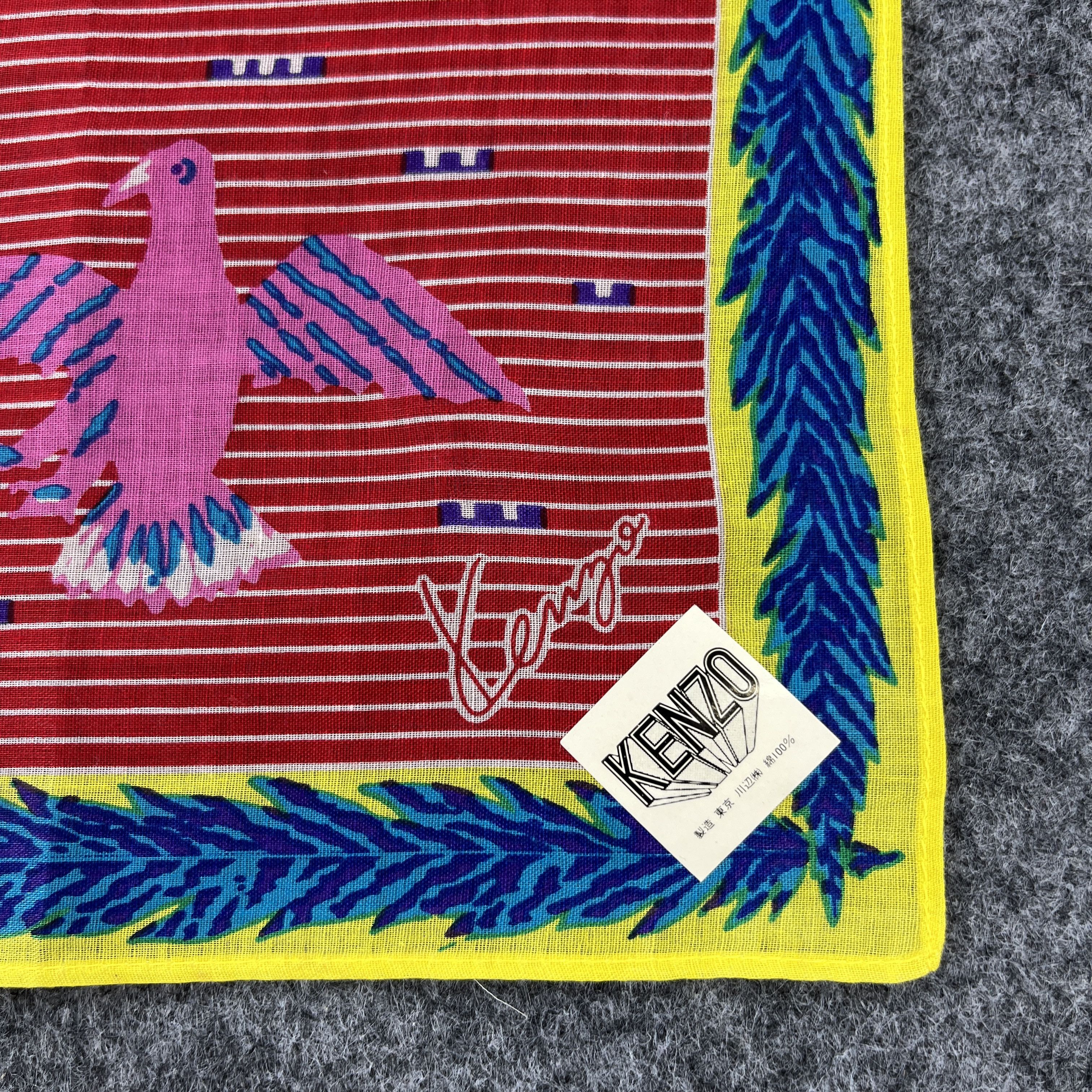 Kenzo Kenzo Handkerchief / Bandana / Neckerchief B606 Size ONE SIZE - 3 Thumbnail