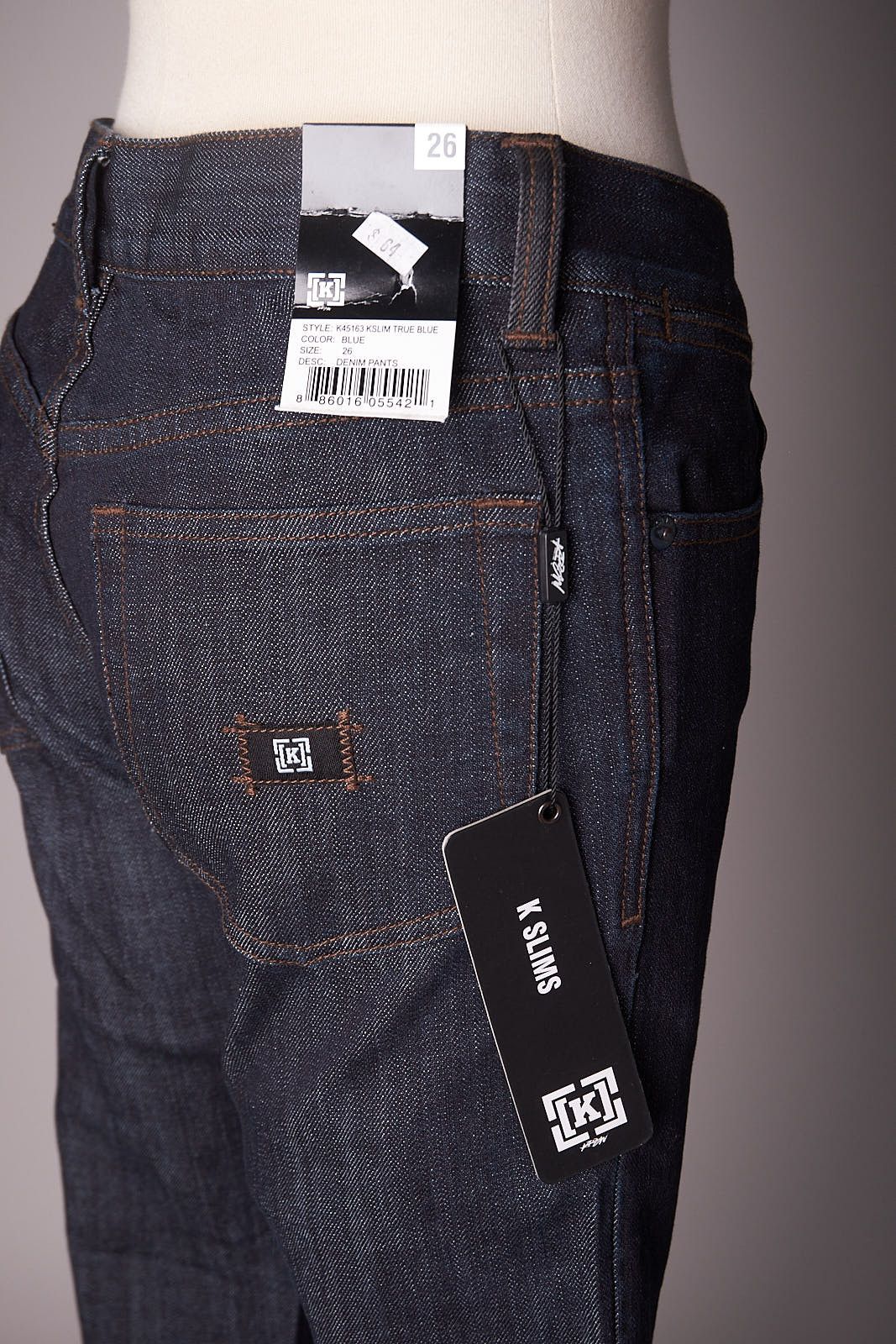KREW Y2K KREW Slim Denim Pants Size US 26 / EU 42 - 5 Thumbnail