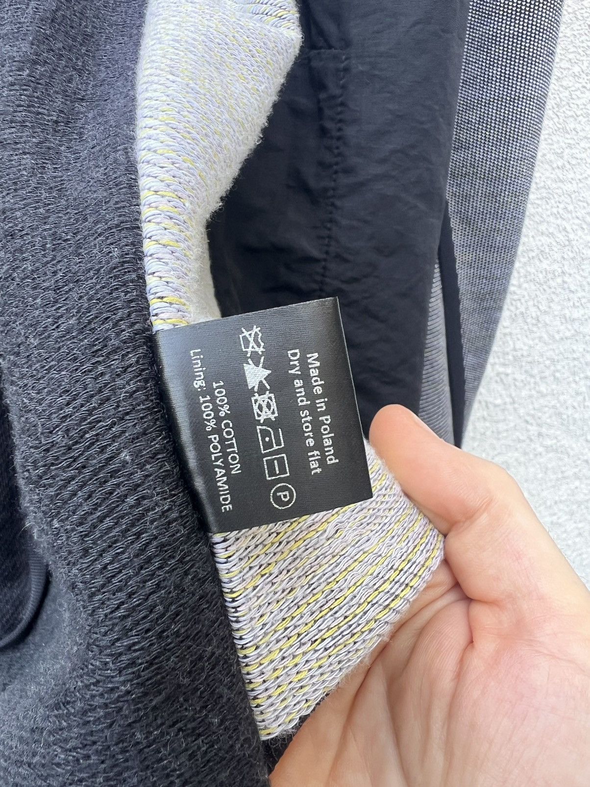 Byborre Byborre F4 Jacket Black/White 3D Knit Techwear Size S/M Size US S / EU 44-46 / 1 - 8 Thumbnail