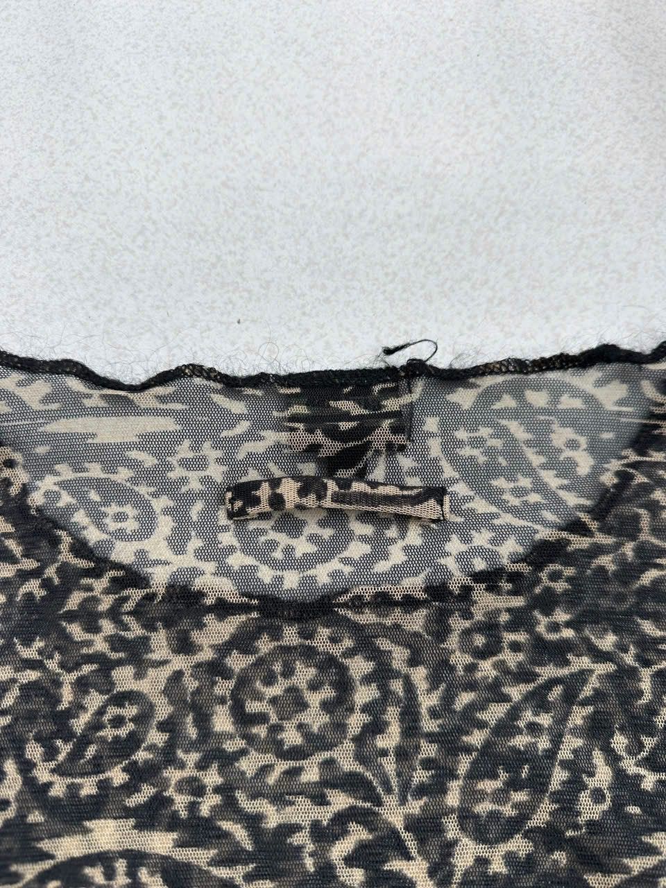Designer × Jean Paul Gaultier 1990s Jean Paul Gaultier Maille Arabic Mesh Top Size S / US 4 / IT 40 - 4 Thumbnail