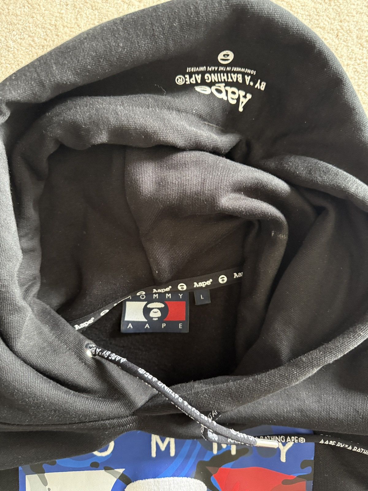 Aape × Tommy Hilfiger Aape x Tommy Hilfiger Hoodie Size US L / EU 52-54 / 3 - 4 Thumbnail