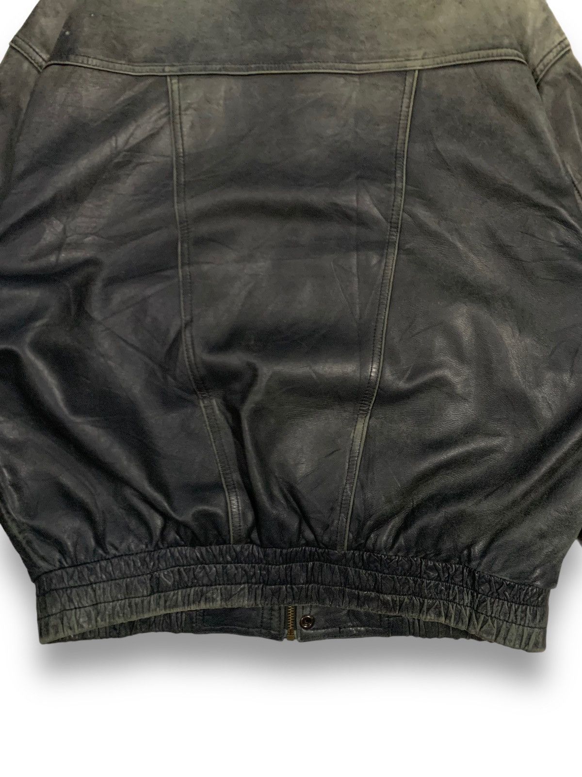 Other Japanese Brand Durante Sheepskin Leather Bomber Jacket Size US L / EU 52-54 / 3 - 15 Thumbnail