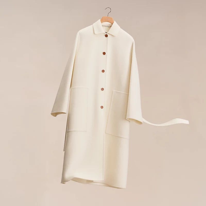 Hermes Hermès Baby Cashmere Coat (Brand new) Size XS / US 0-2 / IT 36-38 - 2 Thumbnail