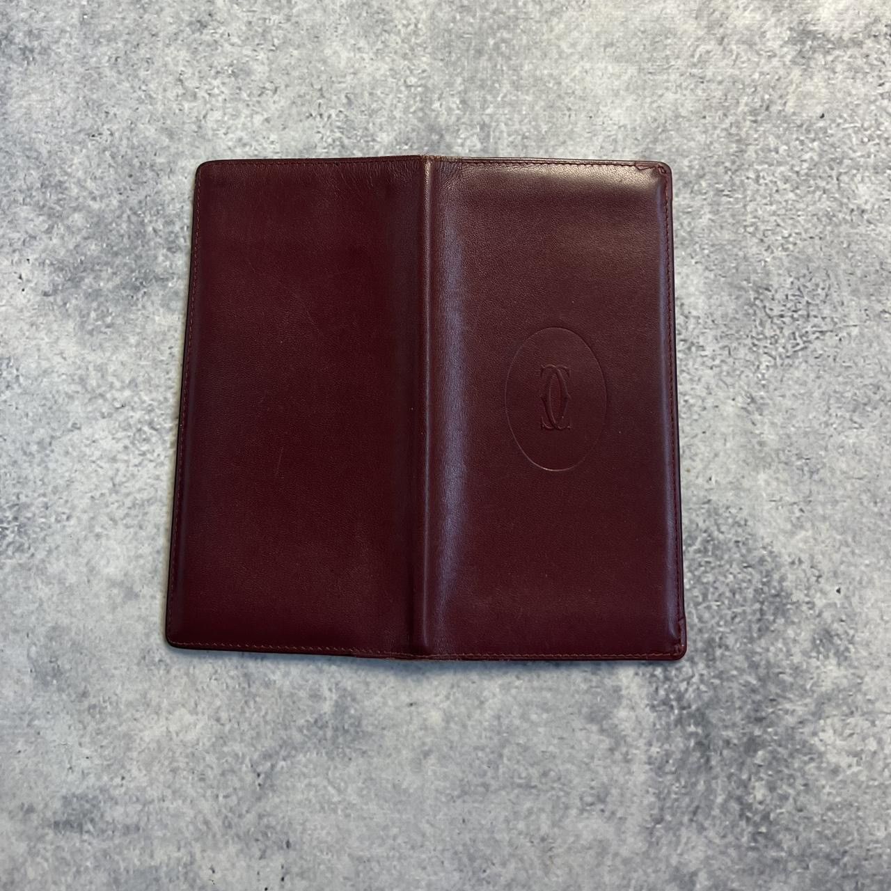 Cartier Cartier vintage wine red long wallet Size ONE SIZE - 3 Thumbnail
