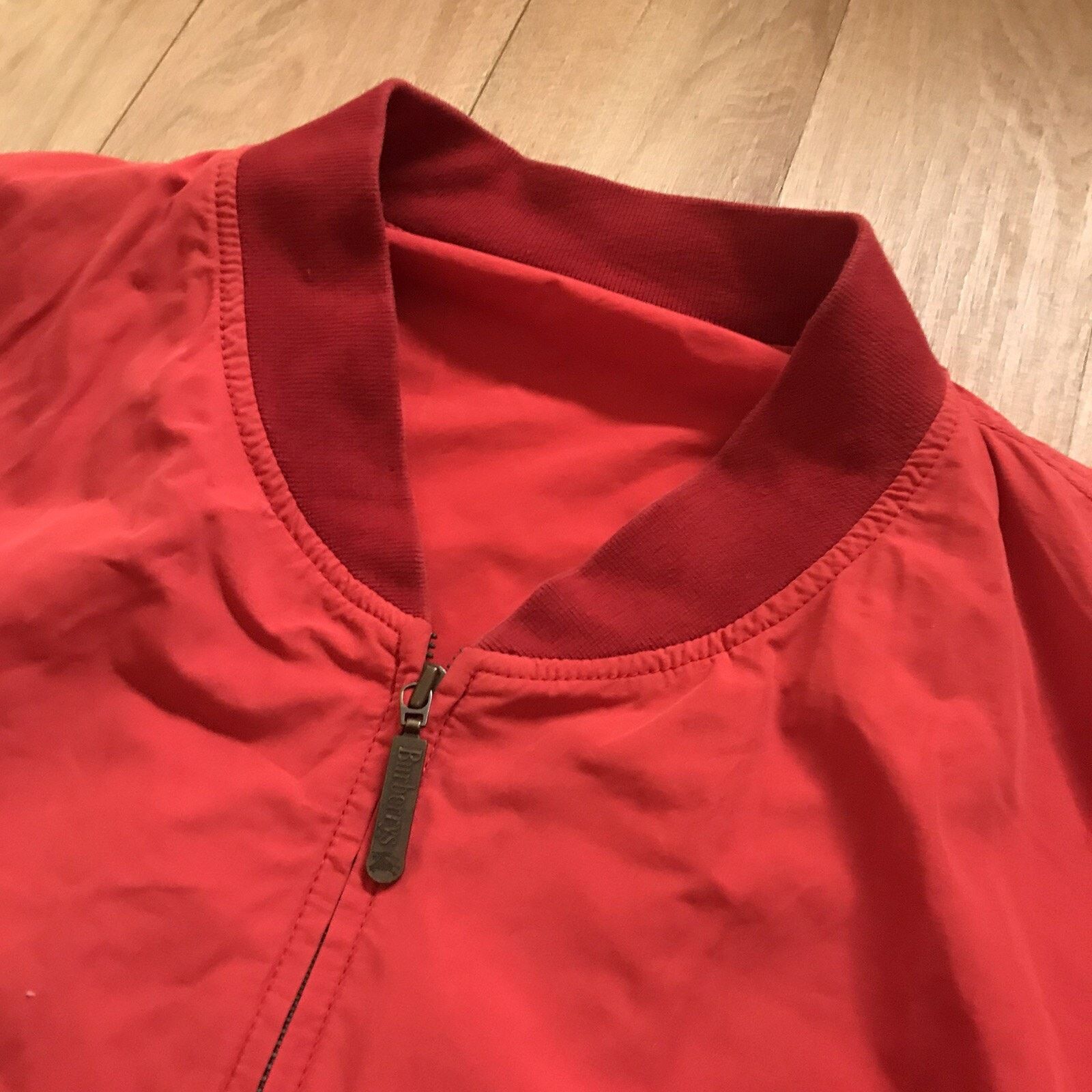Burberry VINTAGE BURBERRY Bomber Jacket lightweight coat men's Size US XL / EU 56 / 4 - 6 Thumbnail