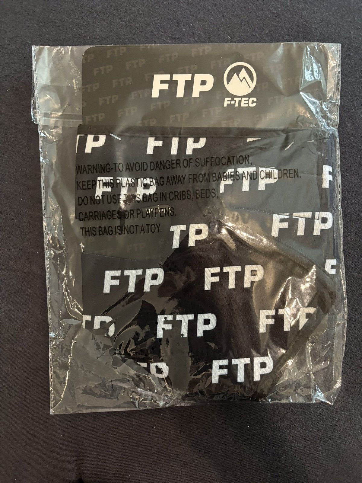 Fuck The Population FTP F-Tec Face Mask Set (2 pieces) Size ONE SIZE - 4 Thumbnail
