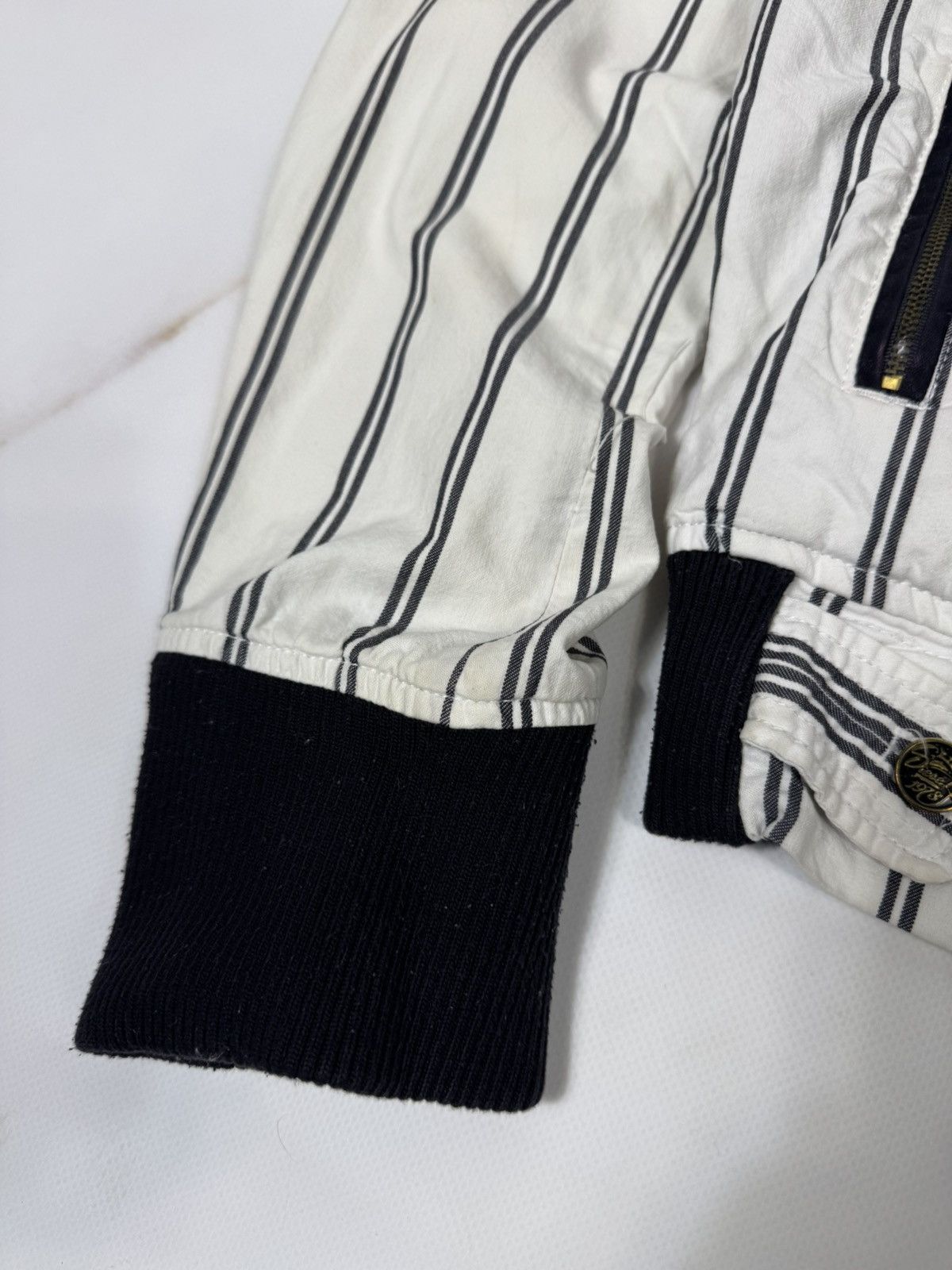 Diesel Vintage Diesel Striped Zip Jacket Size US M / EU 48-50 / 2 - 9 Thumbnail