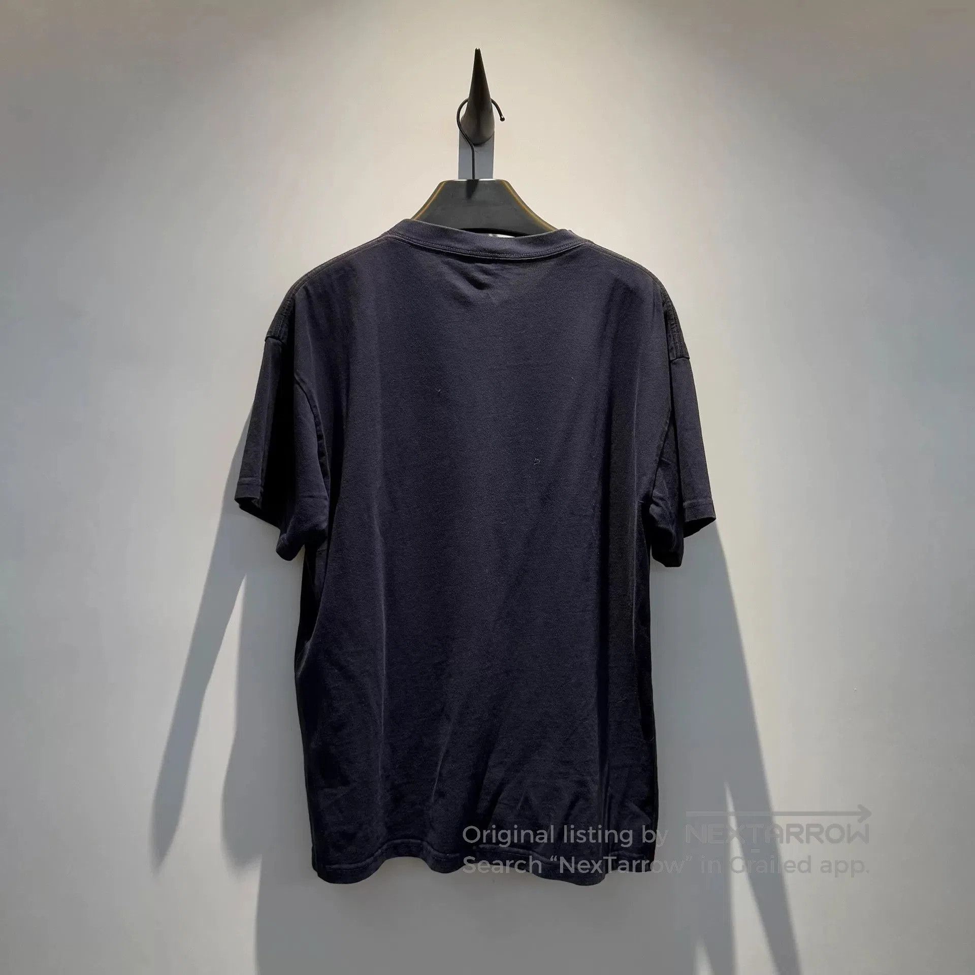 Balenciaga balenciaga navy embroidered short sleeve tee. Size US S / EU 44-46 / 1 - 4 Thumbnail