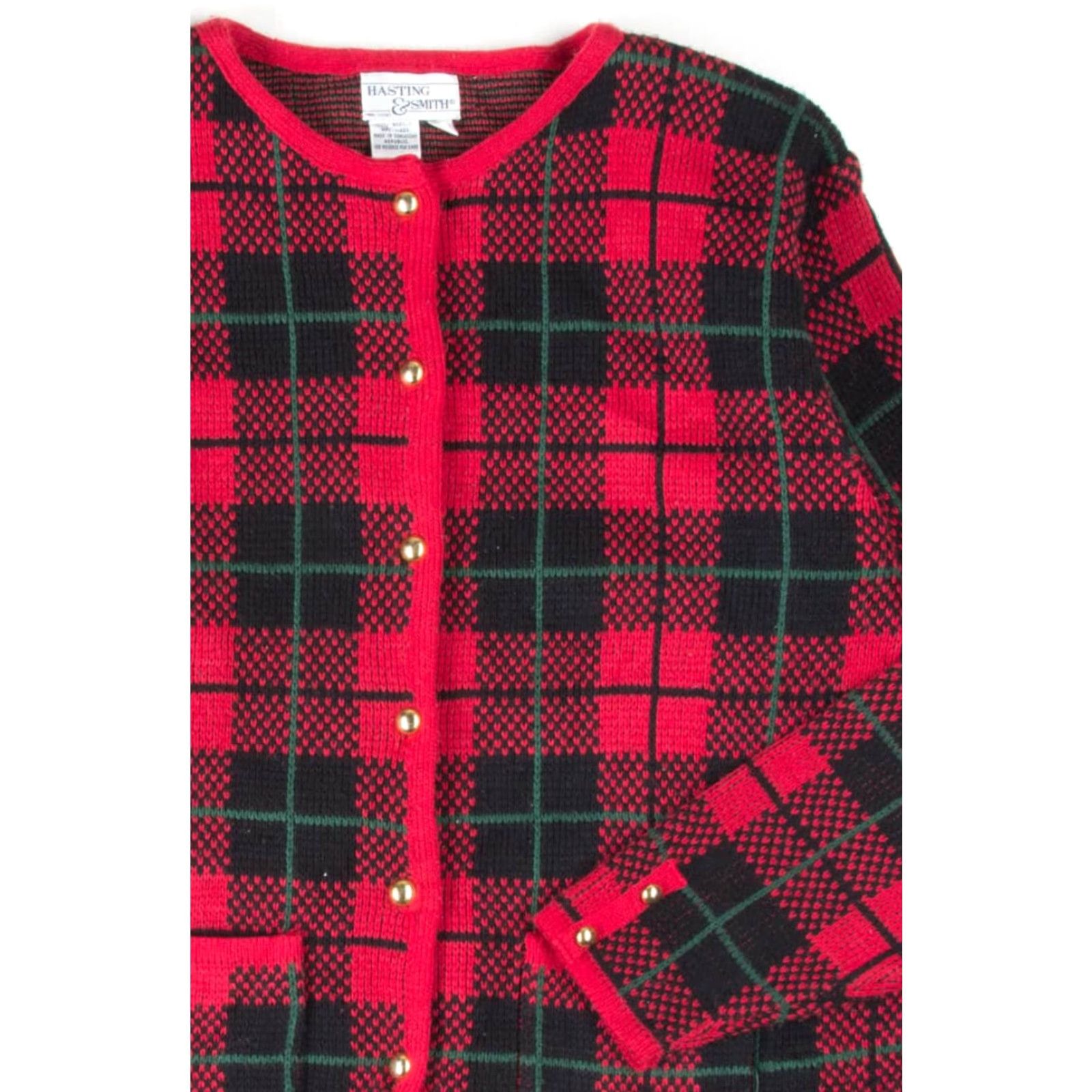 Vintage VINTAGE 80s Sweater Hasting & Smith Acrylic Medium Mens2700 Size M / US 6-8 / IT 42-44 - 2 Thumbnail