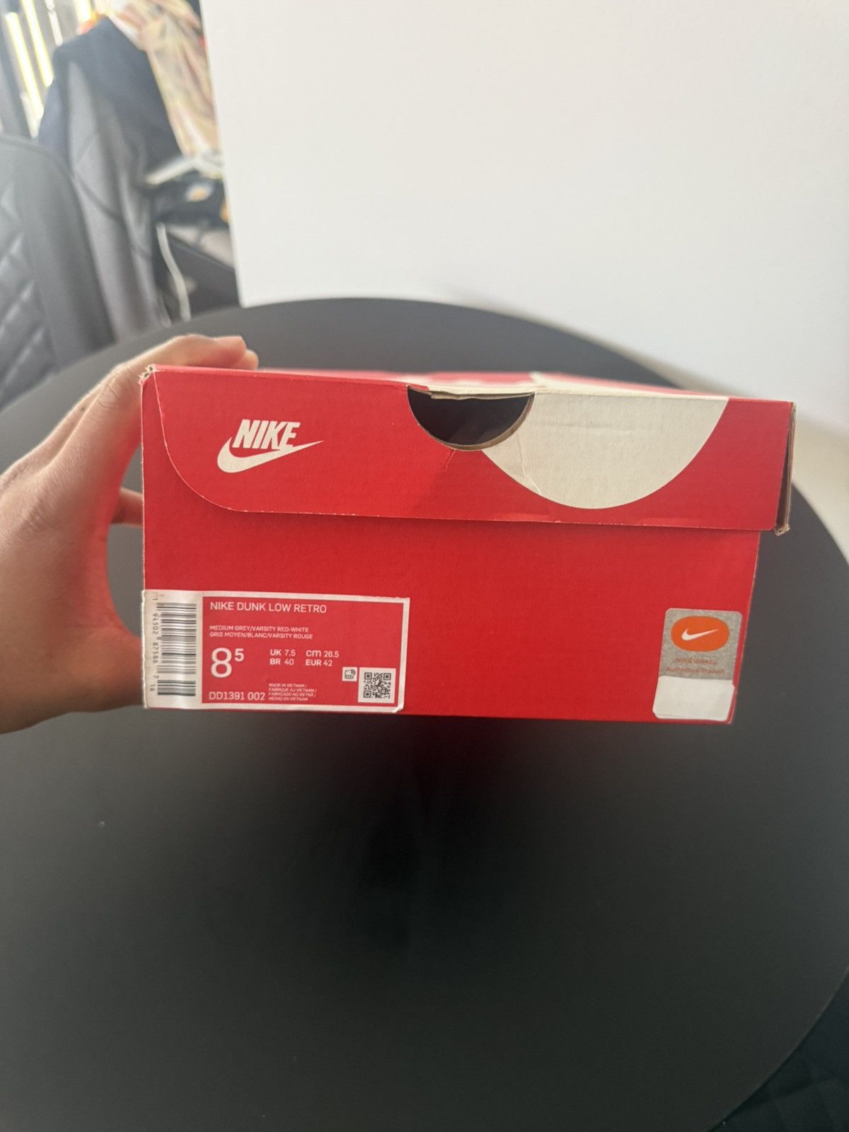 Nike Nike Dunk UNLV Size US 8.5 / EU 41-42 - 5 Thumbnail