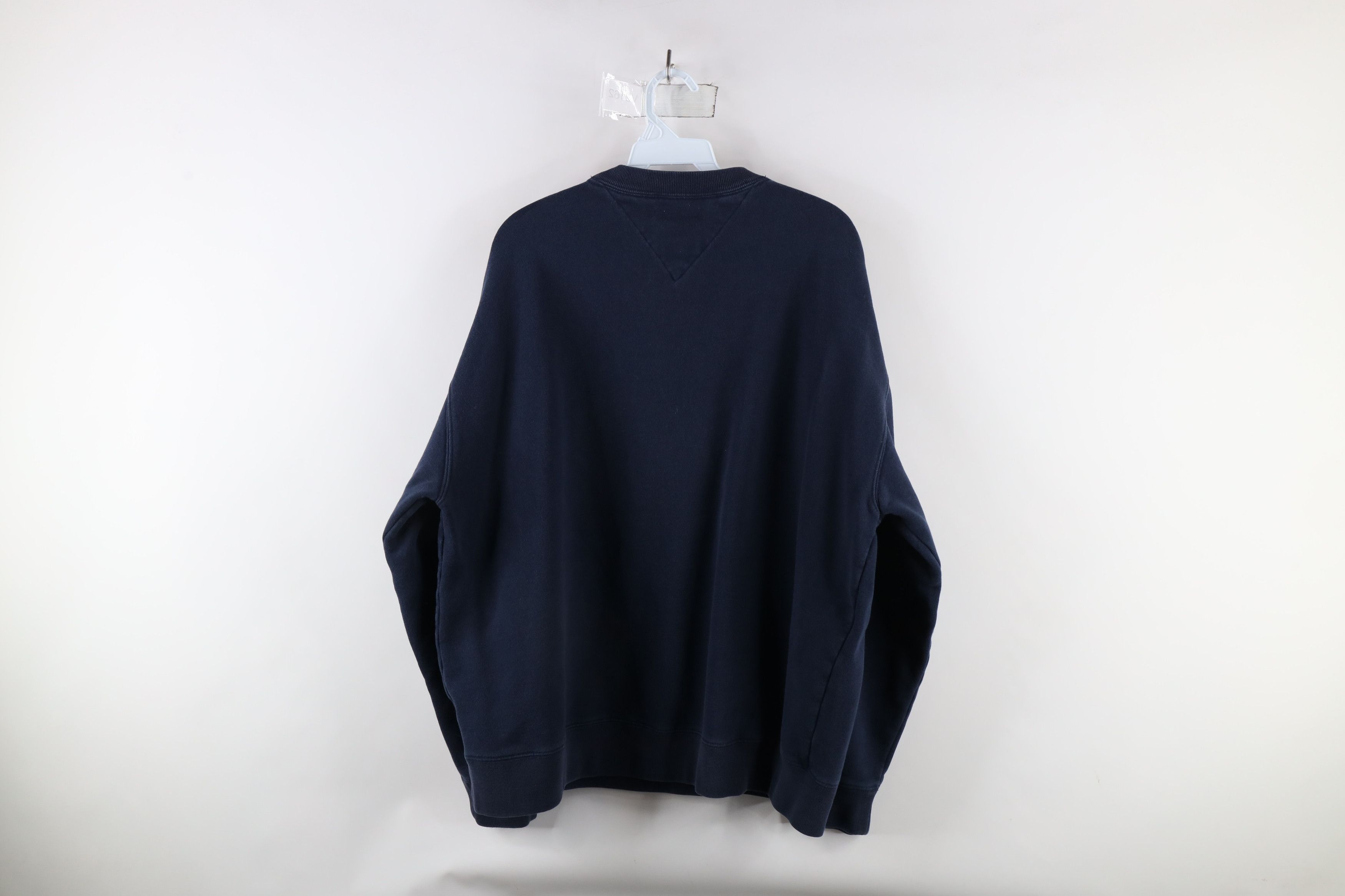 Tommy Hilfiger × Vintage Vintage 90s Tommy Hilfiger Heavyweight Crewneck Sweatshirt Size US XL / EU 56 / 4 - 8 Thumbnail