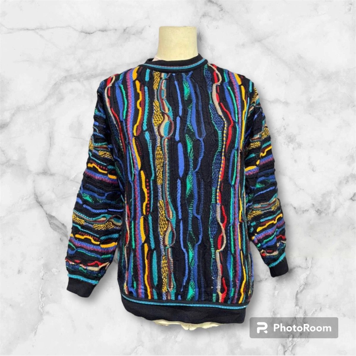 VINTAGE 90'S THE deals ITALIAN SWEATER CO. MEN'S COOGI STYLE SWEATER SZ XXL