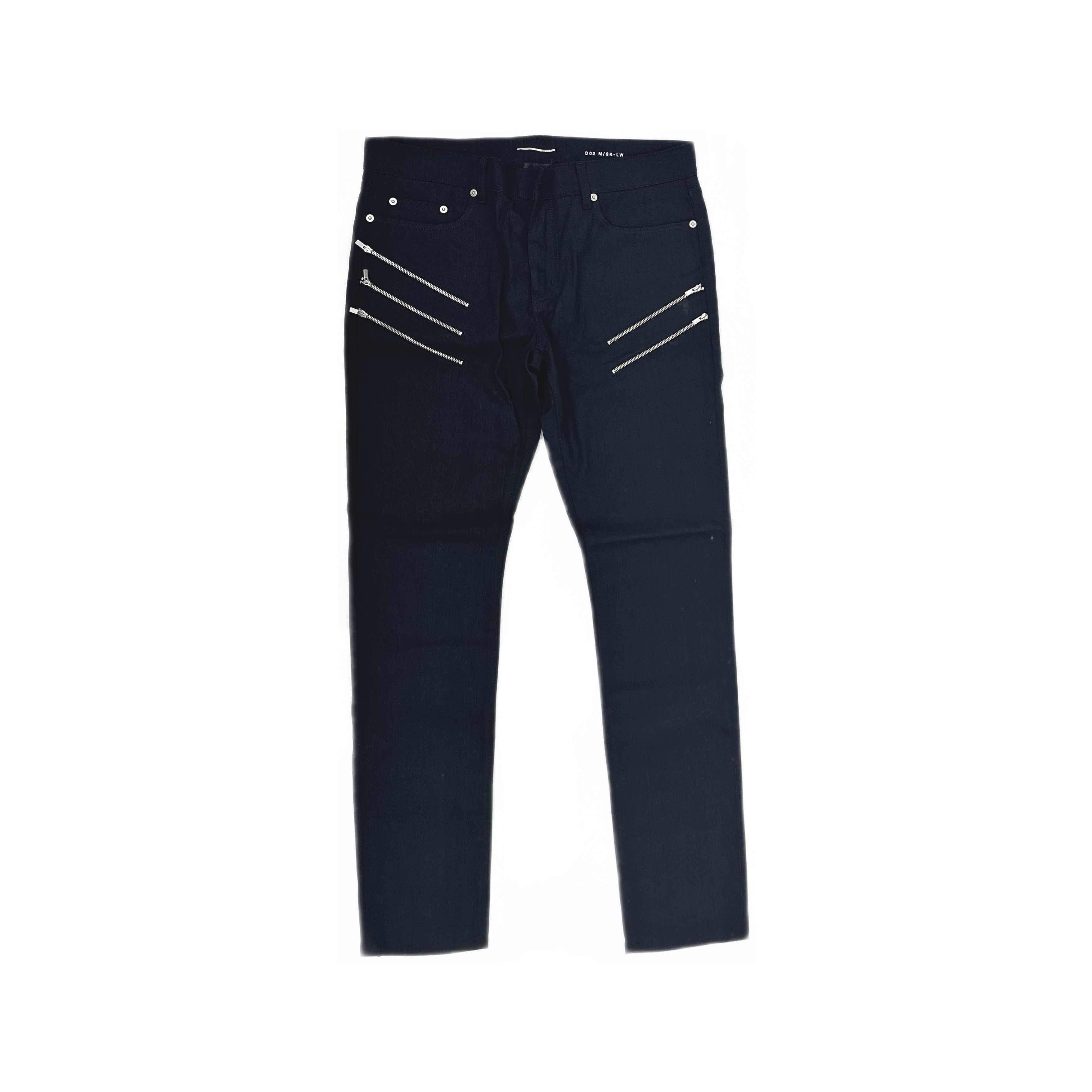 Saint Laurent Paris Saint Laurent D02 Zip Detail Casual Pants Size 33 Size US 33 - 1 Thumbnail