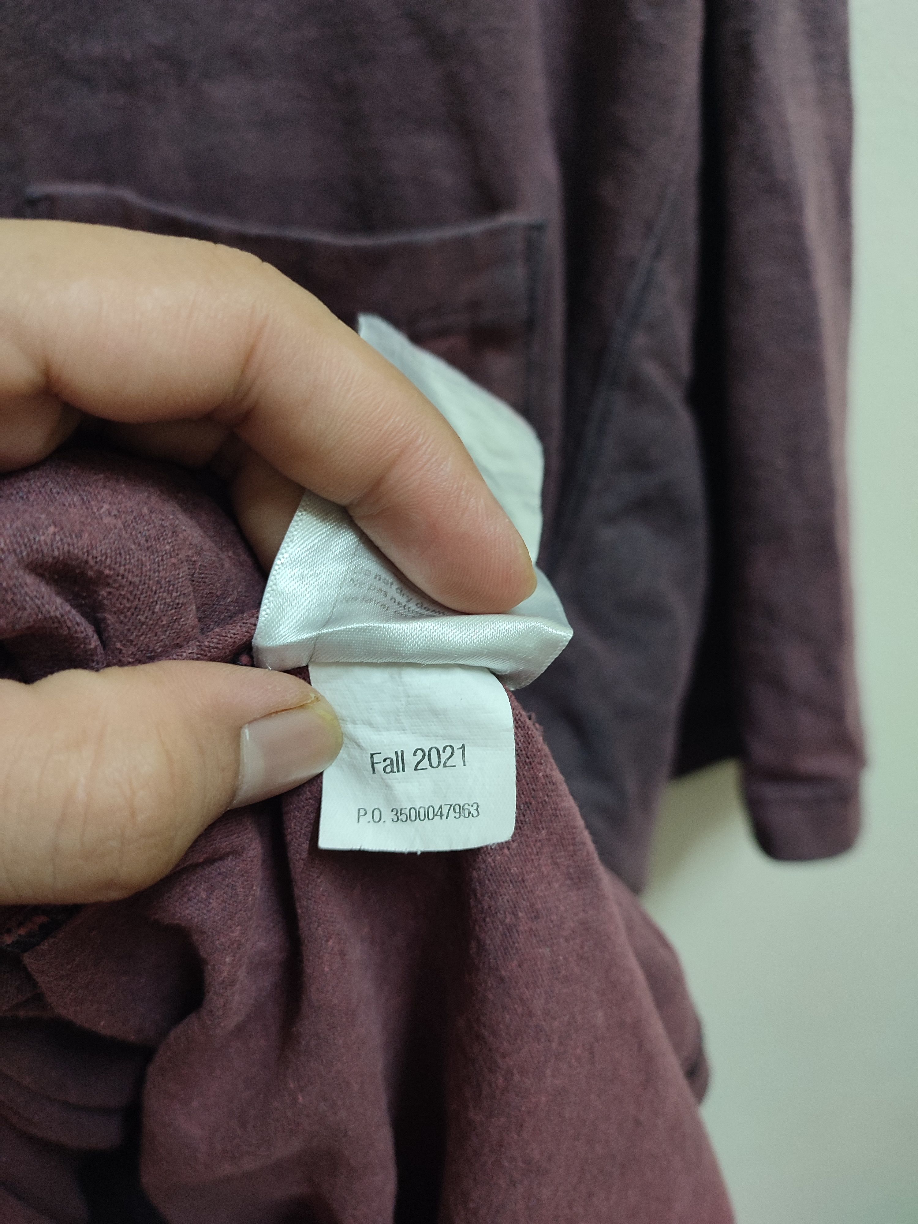Carhartt Carhart Single Pocket sun Faded Maroon Size US L / EU 52-54 / 3 - 6 Thumbnail