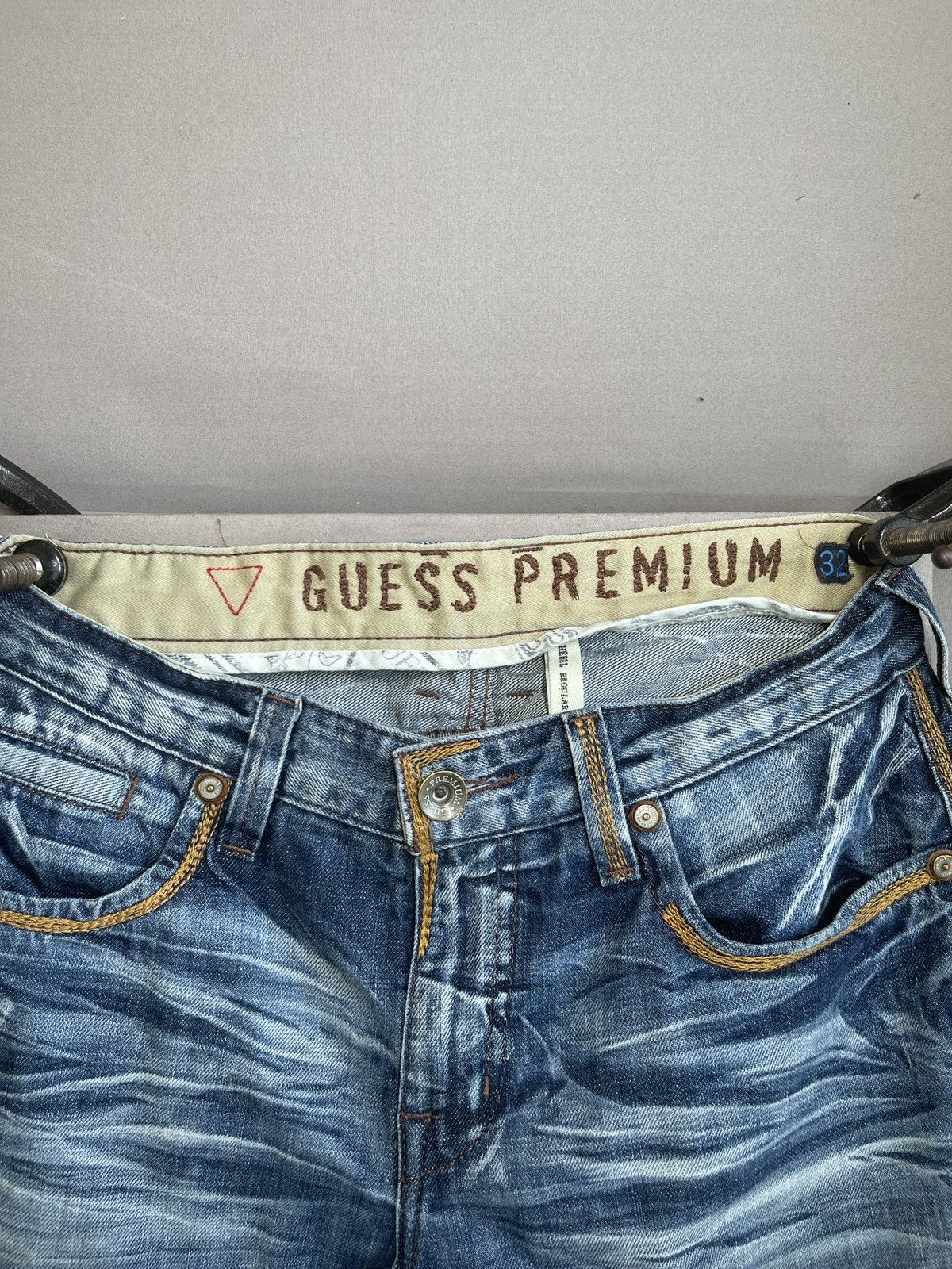 Guess Guess X Blackout 1of1 patchwork Jeans Size US 32 / EU 48 - 3 Thumbnail