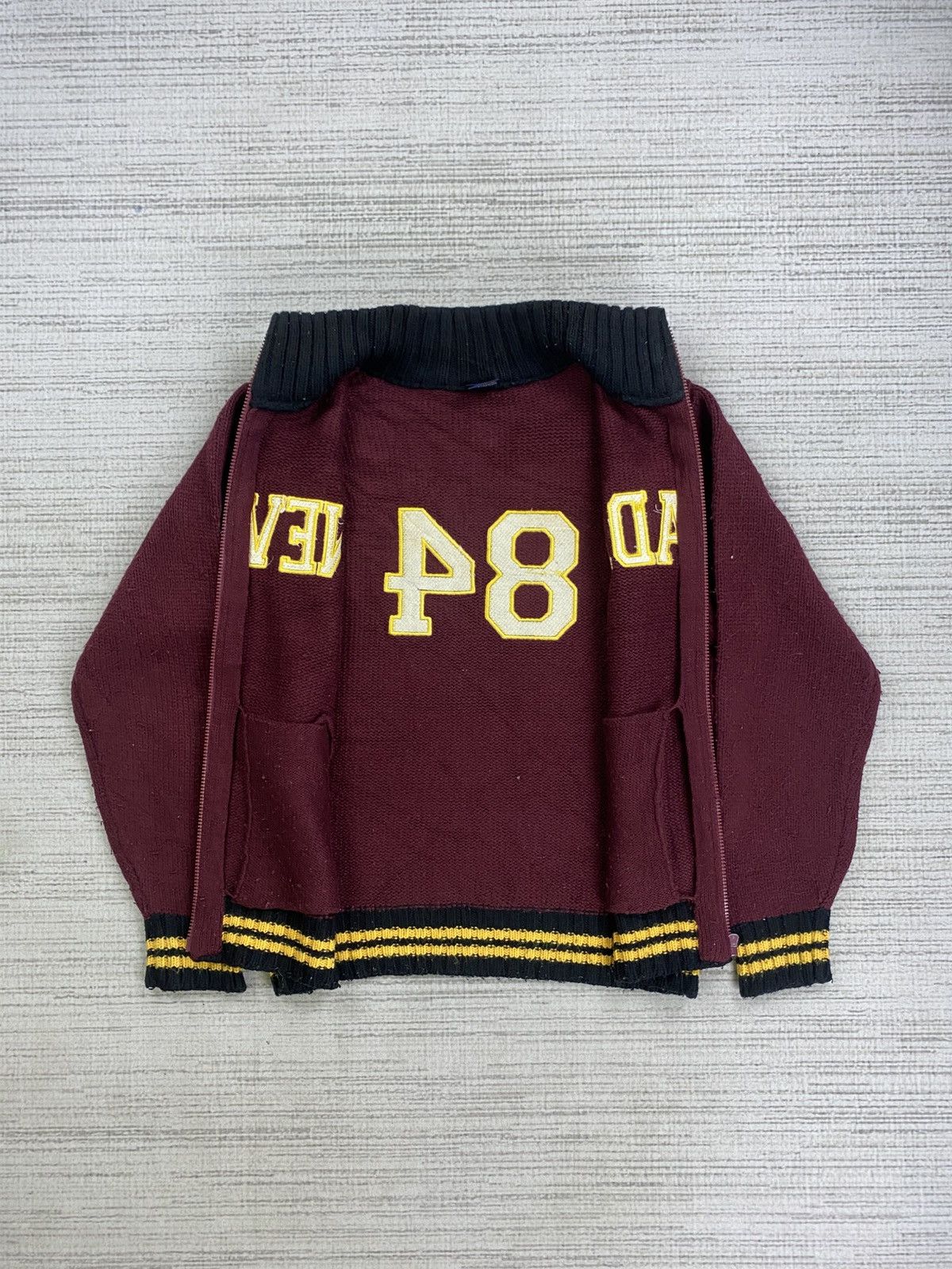 Designer × Japanese Brand × Vintage Vintage 90s Willpip Big Logo Spellout Varsity Jacket Size US M / EU 48-50 / 2 - 6 Thumbnail