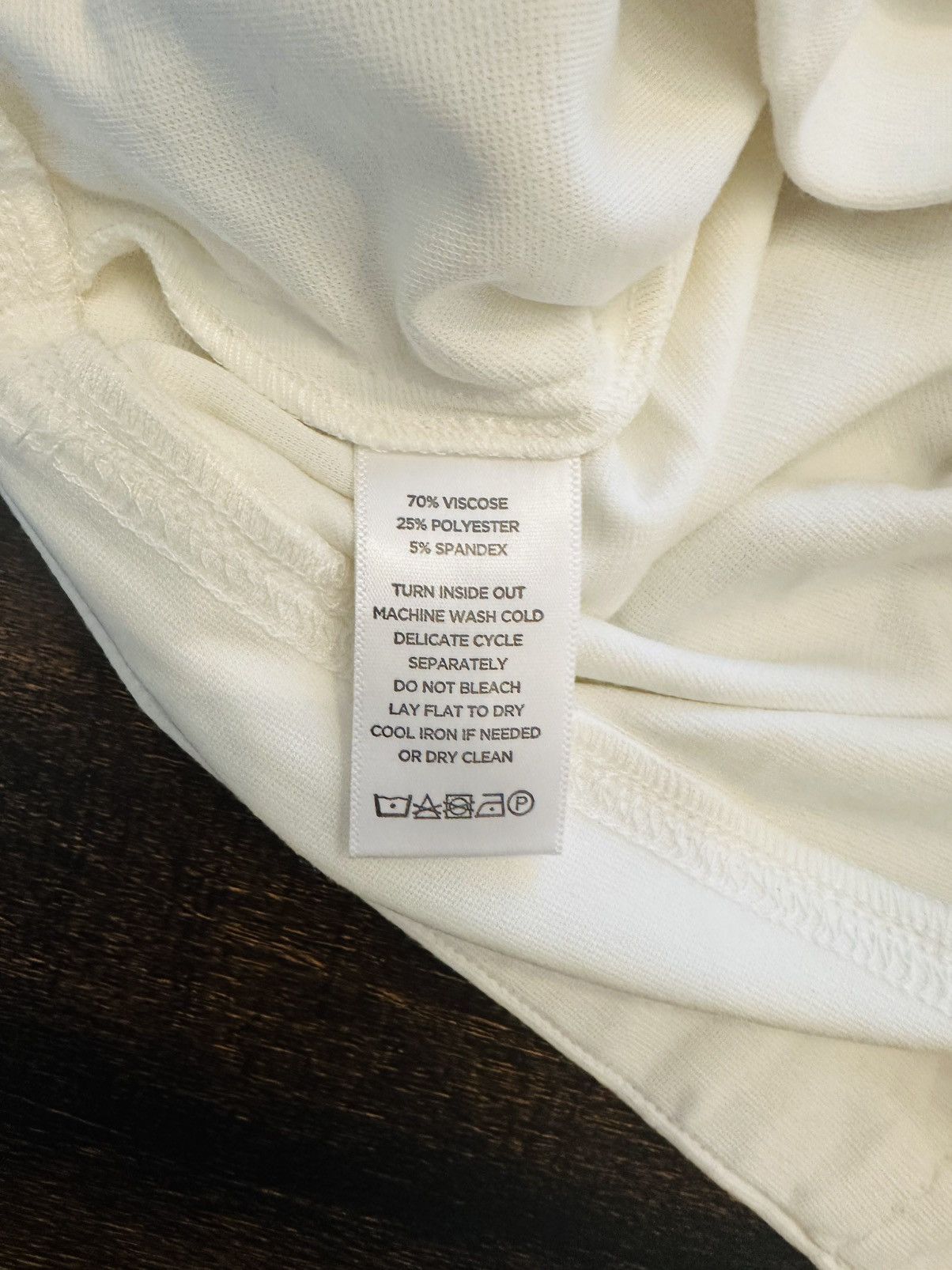 Other NWT Lilla P White Midi Skirt-Size Small/Stretchy Waist*Marks Size 25" / US 0 / IT 36 - 7 Thumbnail