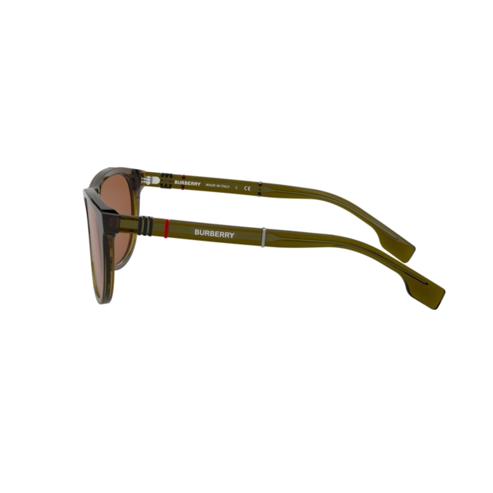 Burberry BURBERRY olive green acetate oval sunglasses Size ONE SIZE - 3 Thumbnail