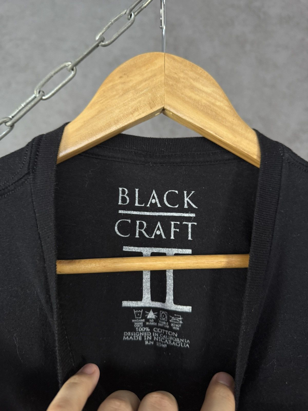 Anime Black Craft anima rock tee Size US S / EU 44-46 / 1 - 4 Thumbnail