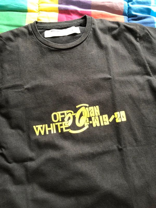 Off-White Off-White AW19 Halftone T-Shirt Oversized Size US L / EU 52-54 / 3 - 3 Thumbnail