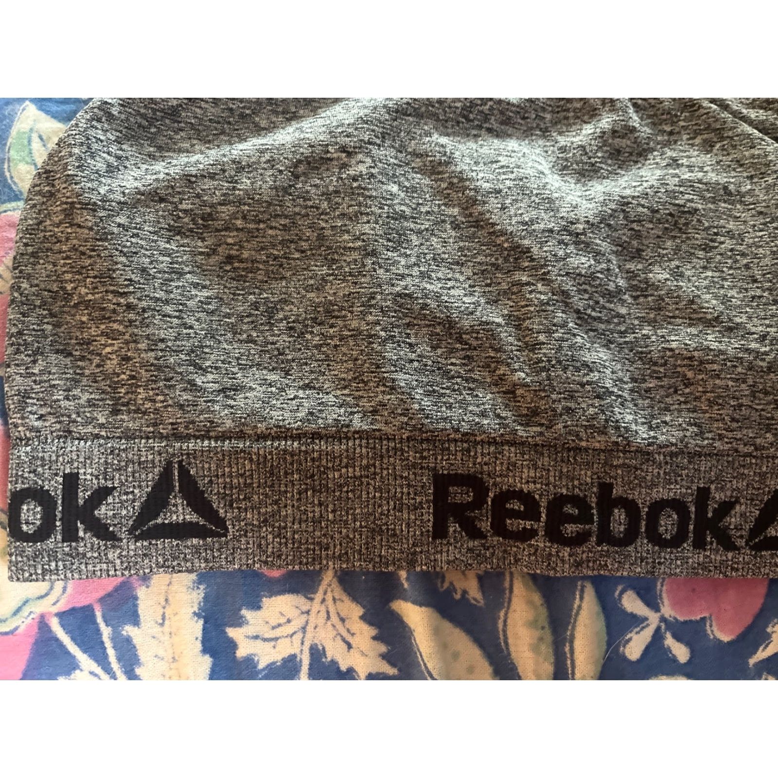 Reebok Reebok Gray Sports Bra Size Small Size ONE SIZE - 2 Thumbnail