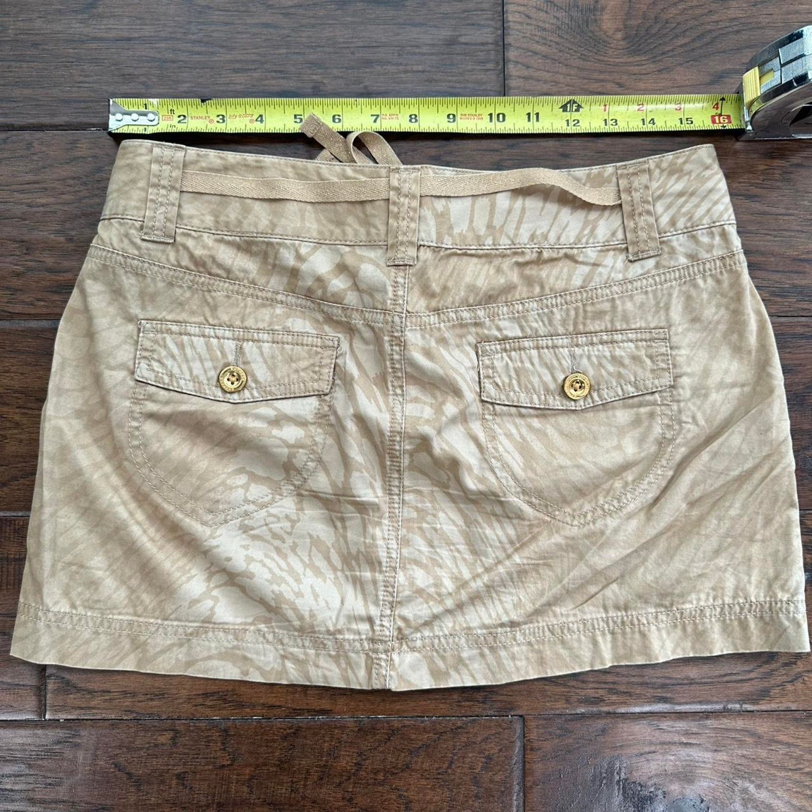 Express Tan and brown express skirt Size 27" / US 4 / IT 40 - 3 Thumbnail