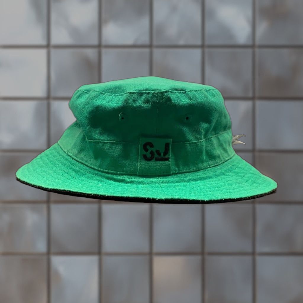 Sean John Sean John Hat Mens Large Green Twill Reversible Skate Beach Streetwear Size ONE SIZE - 1 Thumbnail