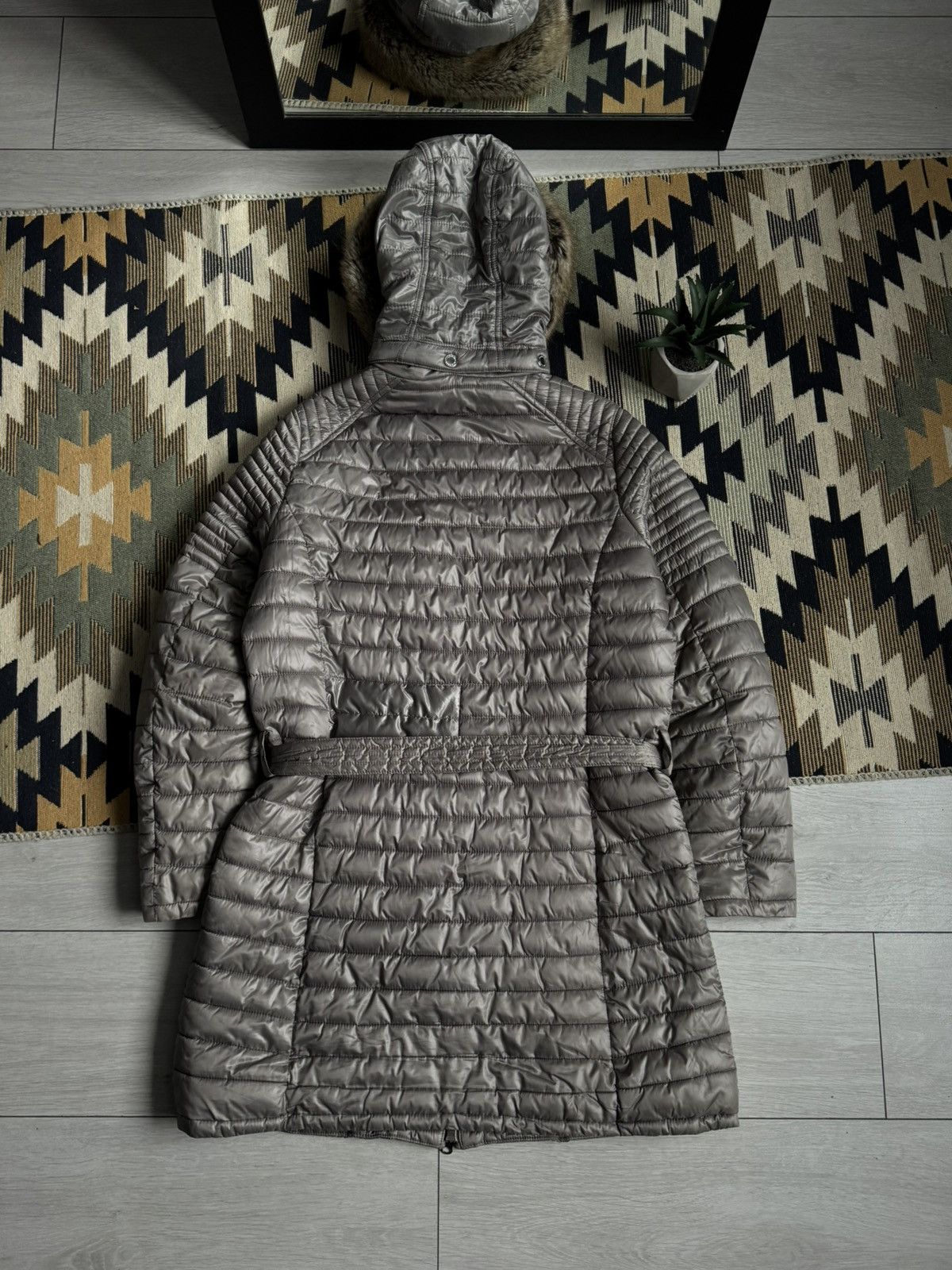 Barbour Barbour International Baffle Quilt Fur Hood Women’s Jacket Size M / US 6-8 / IT 42-44 - 11 Thumbnail