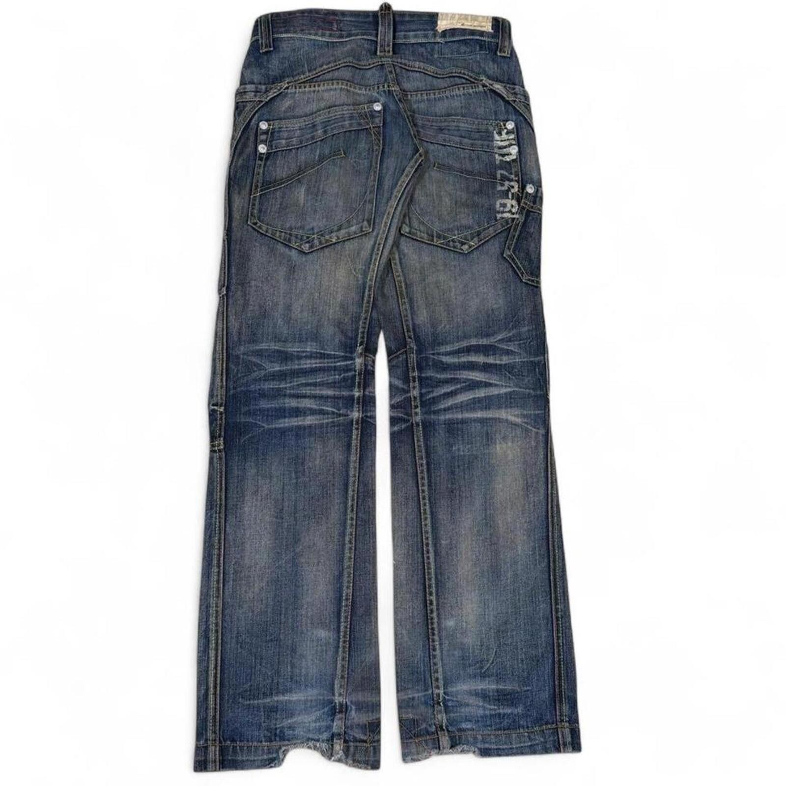 True Religion Rare y2k Vintage Tough Jeansmith military grade denim jeans Size 30" / US 8 / IT 44 - 3 Thumbnail