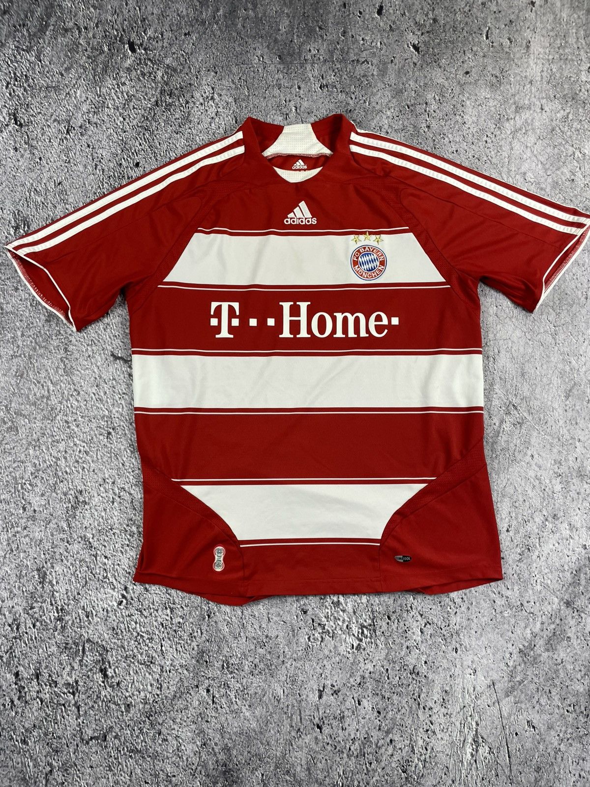 Adidas Vintage Adidas Bayern Munchen Luca Toni #9 Football Jersey Size US L / EU 52-54 / 3 - 2 Thumbnail